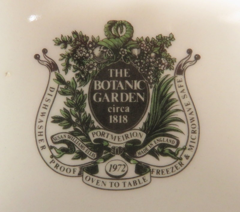 Portmeirion Botanic Garden 7.25″ Bread Plate -U CHOOSE -Flowers -OLD MARK