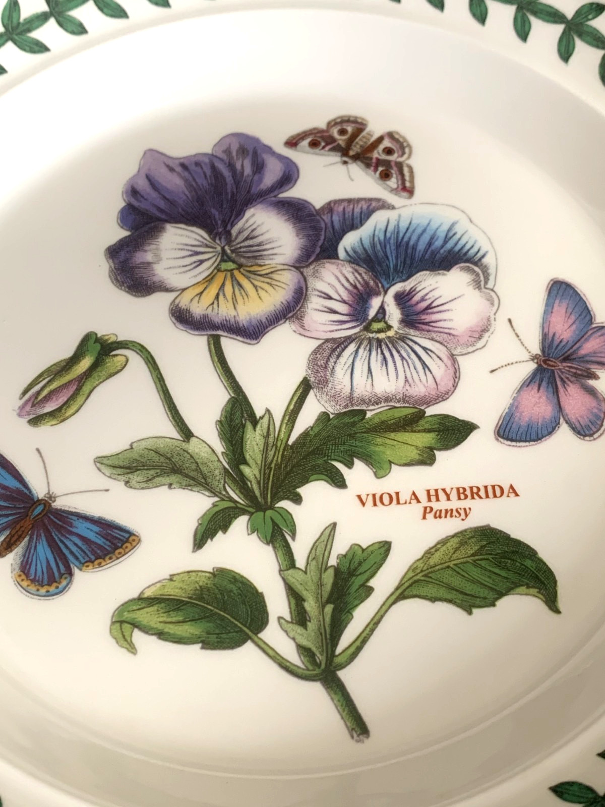 Portmeirion Botanic Garden 7.25″ Bread & Butter Dessert Plates Mix Set 4