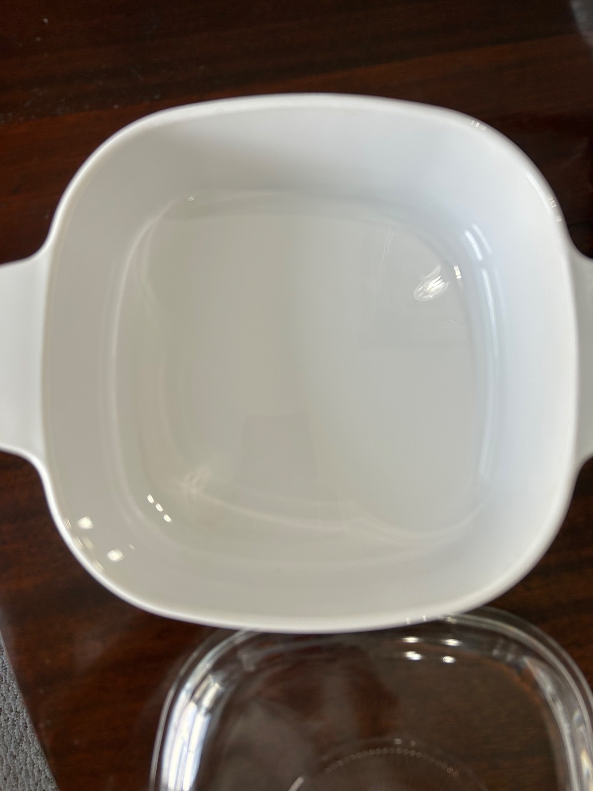 Vintage Corning Ware Fruit Basket 5pc Set A-2-B w/Lid & 2 A-1 1/2-B 1 Plastic Li