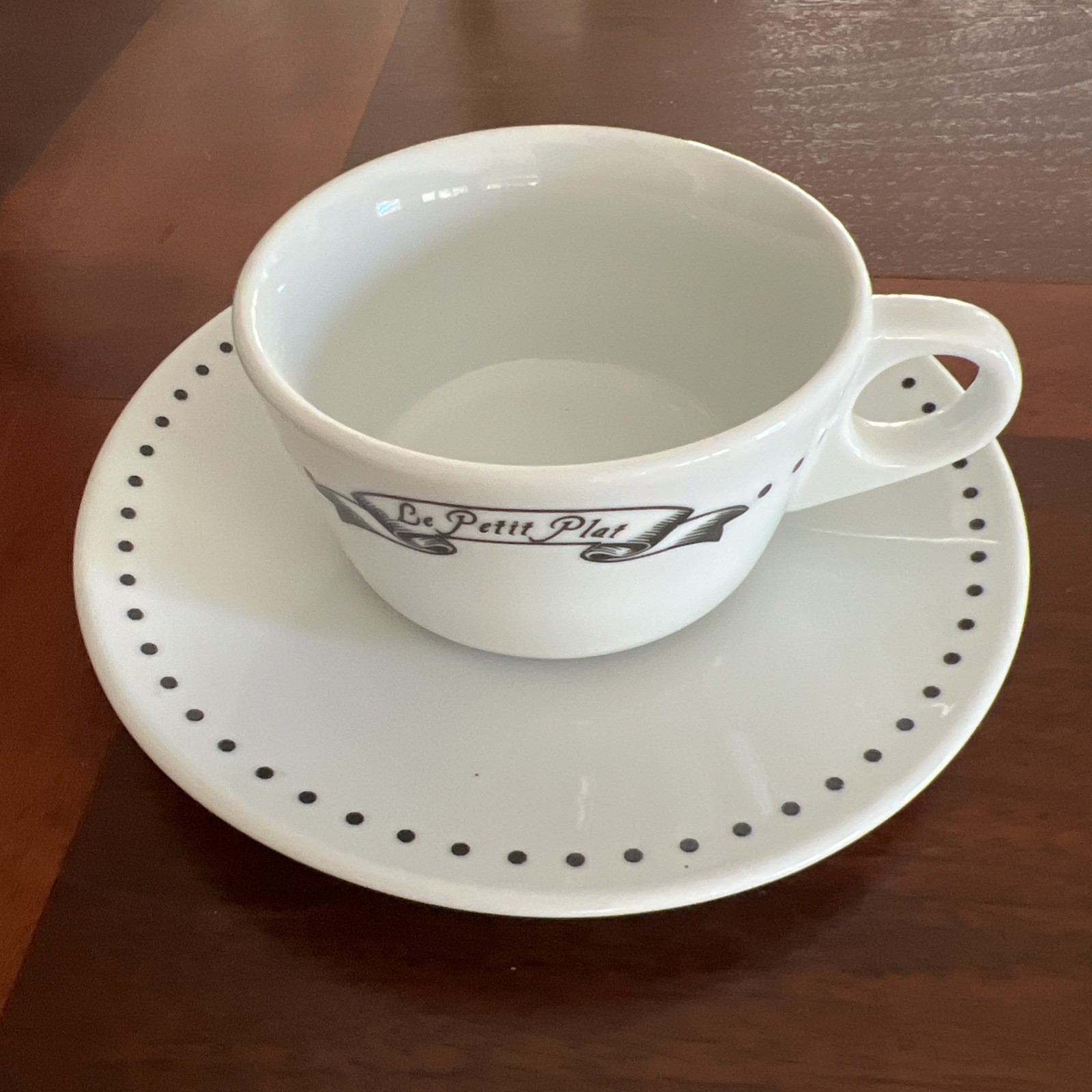 MARKETPLACE BISTRO DINNERWARE 4 PIECE PLACESETTING MENU DESIGN