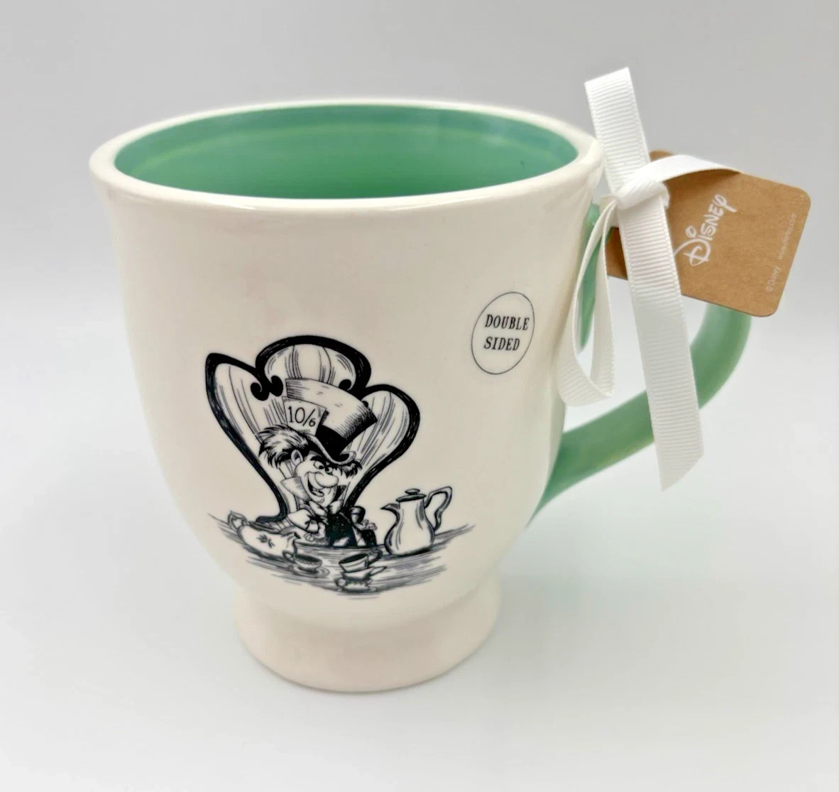 Rae Dunn x Disney Alice in Wonderland Mad Hatter Mug NEW with TAGS