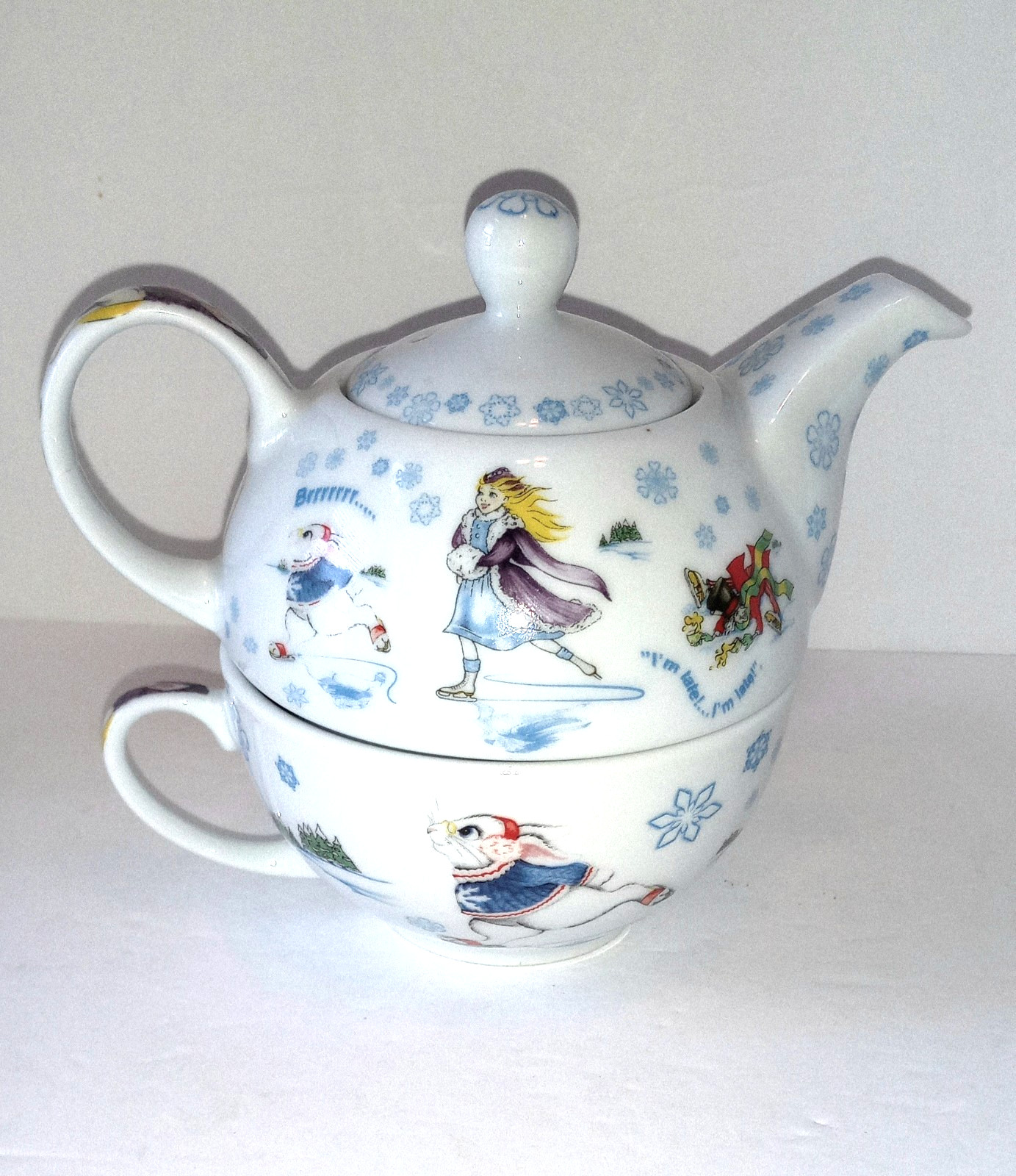 Paul Cardew Teapot “Alice in Wonderland” Tea for One