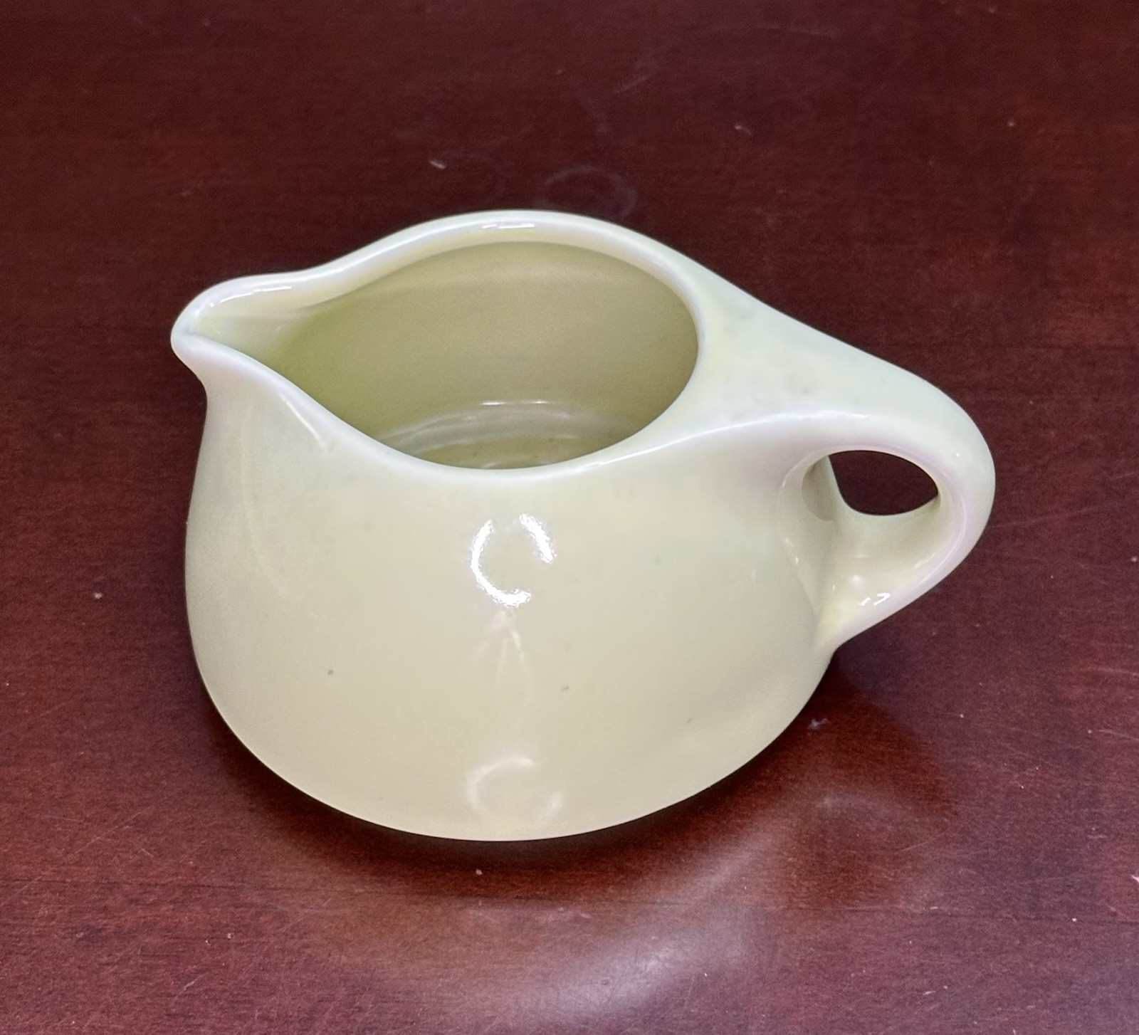 Vintage RUSSELL WRIGHT IROQUOIS Yellow Cream Casual China Stacking Creamer Cup