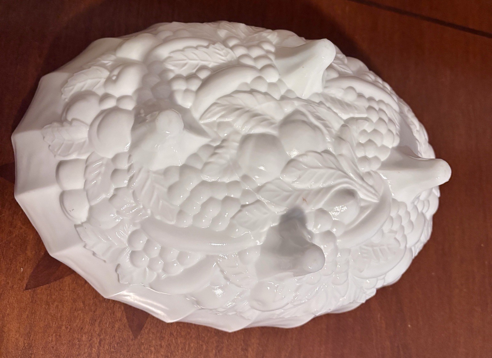 Indiana Glass footed fruit bowl