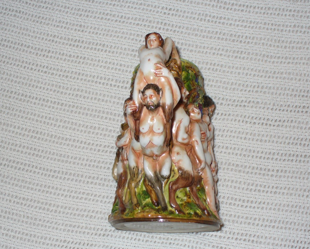 Capodimonte Mug/Stein (5.5″ x 6″) Erotic Figures