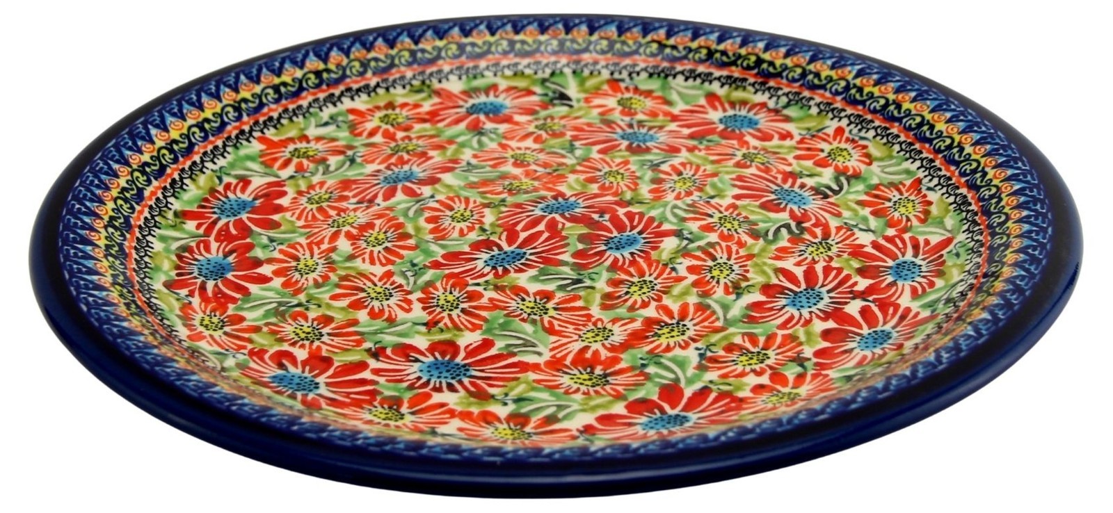 Polish Pottery Dinner Plate 10.75″ Zaklady Boleslawiec Ceramic Dinnerware