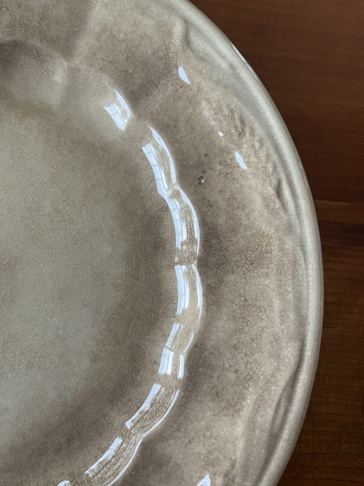 Elsmore And Forster Ironstone China Wheat Plates Lot Of 3