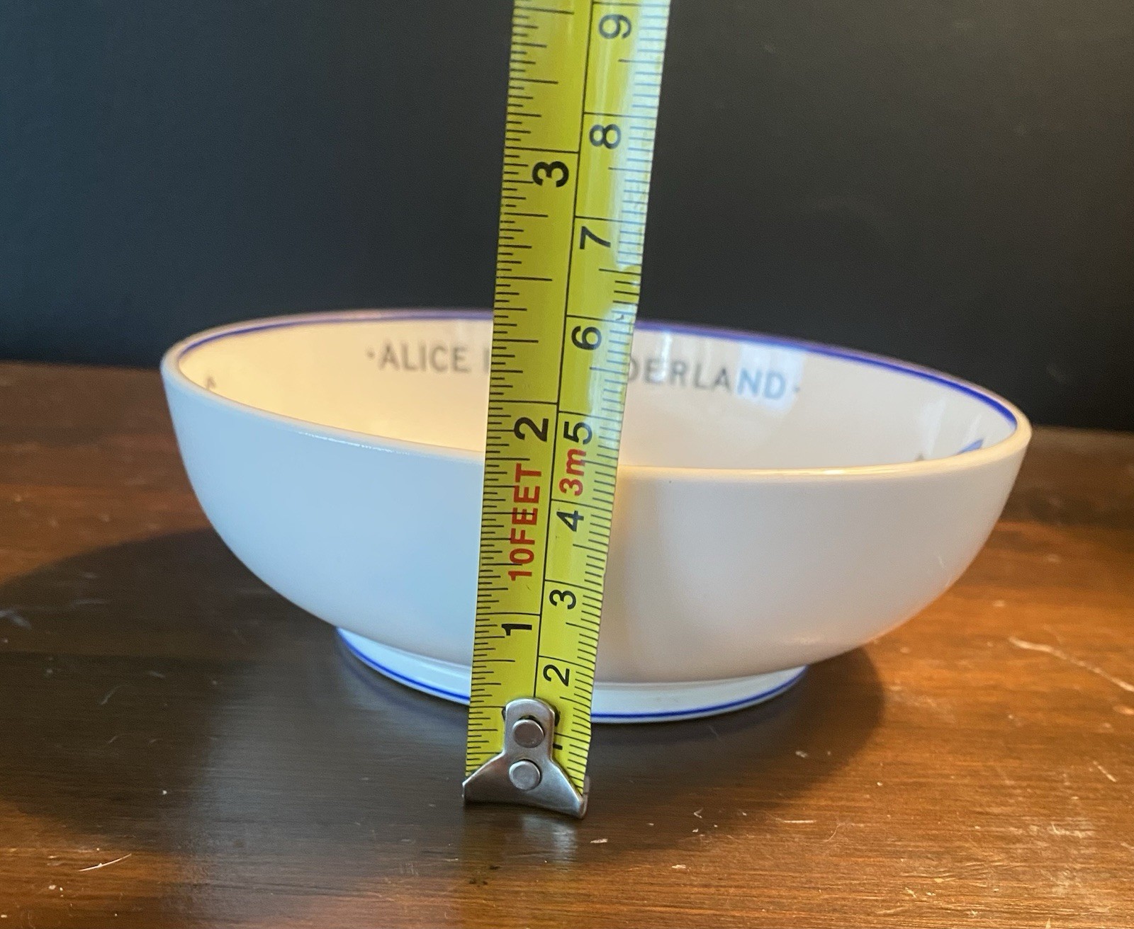 Hammersley & Co. Alice in Wonderland Bone China Round Bowl 5.5in England