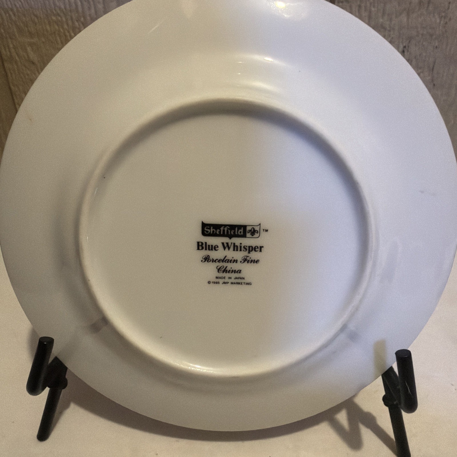 1985 Sheffield Blue Whisper Bread Plate