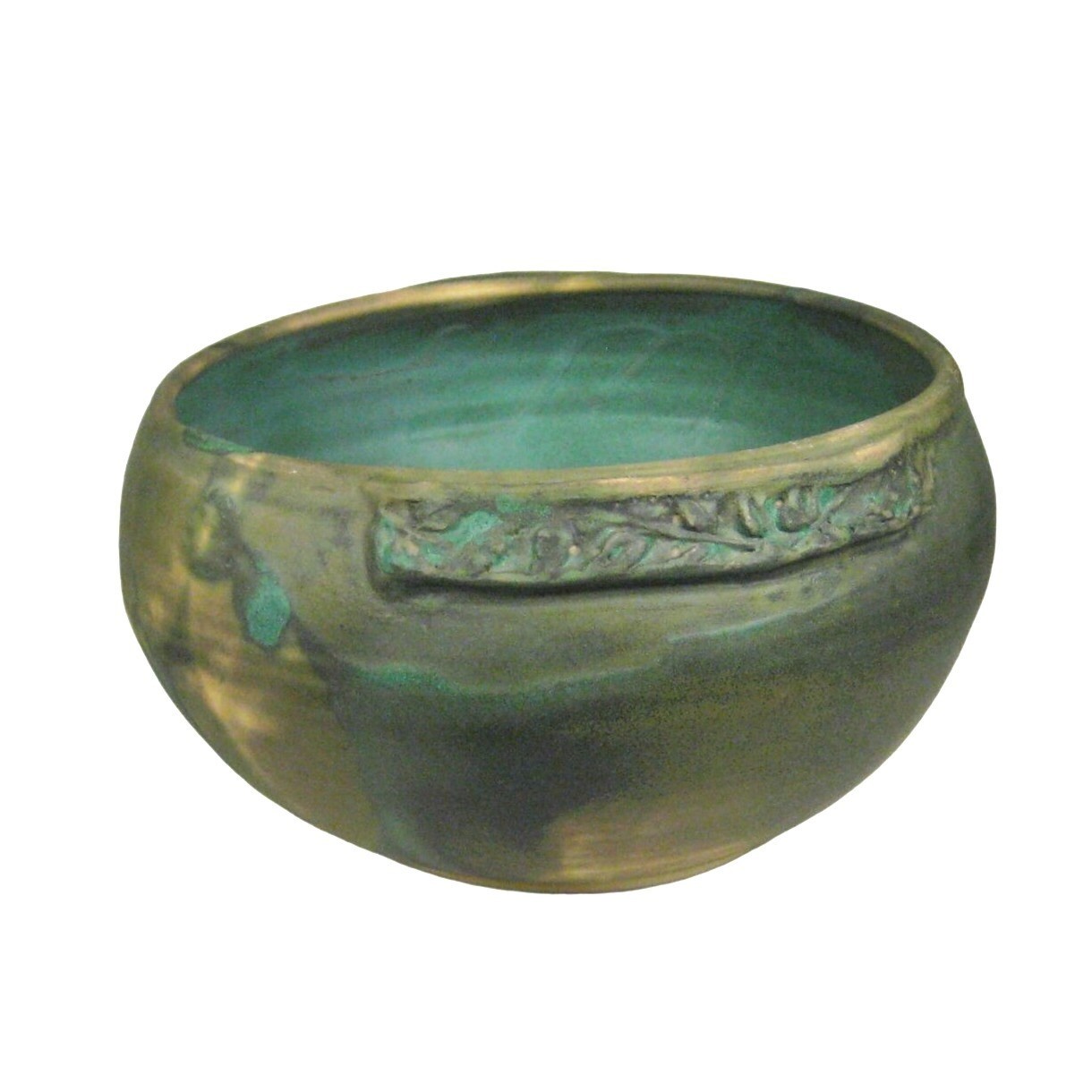 BAW Hand Made Ceramic Bowl 9 in Pottery Art Home Decor Handmade Signed