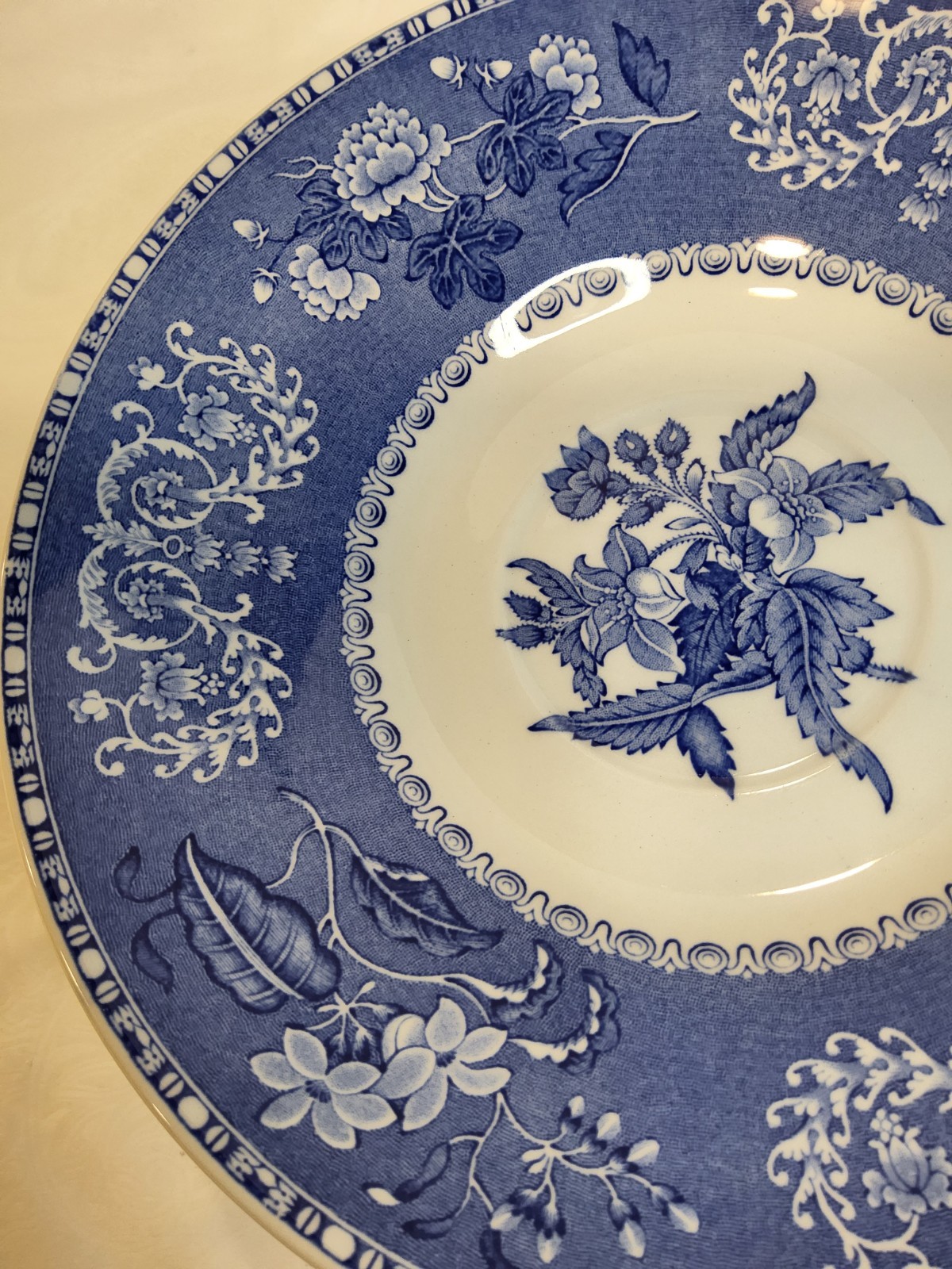 Spode Vintage Copeland Camilla Large Soup Cup and Saucer – 2 Piece Set.