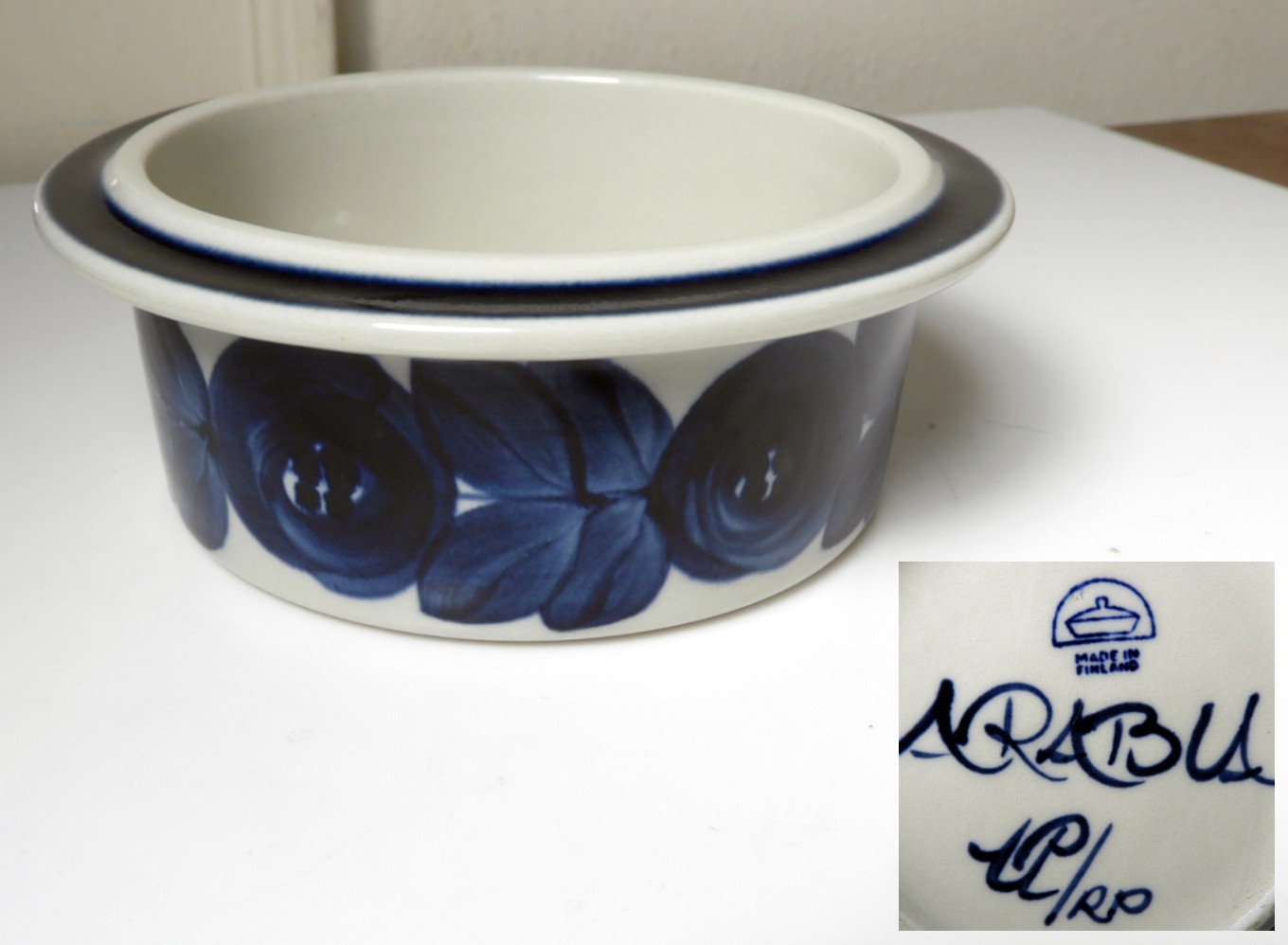 Arabia Finland ANEMONE 5 1/4″ Fruit Bowl