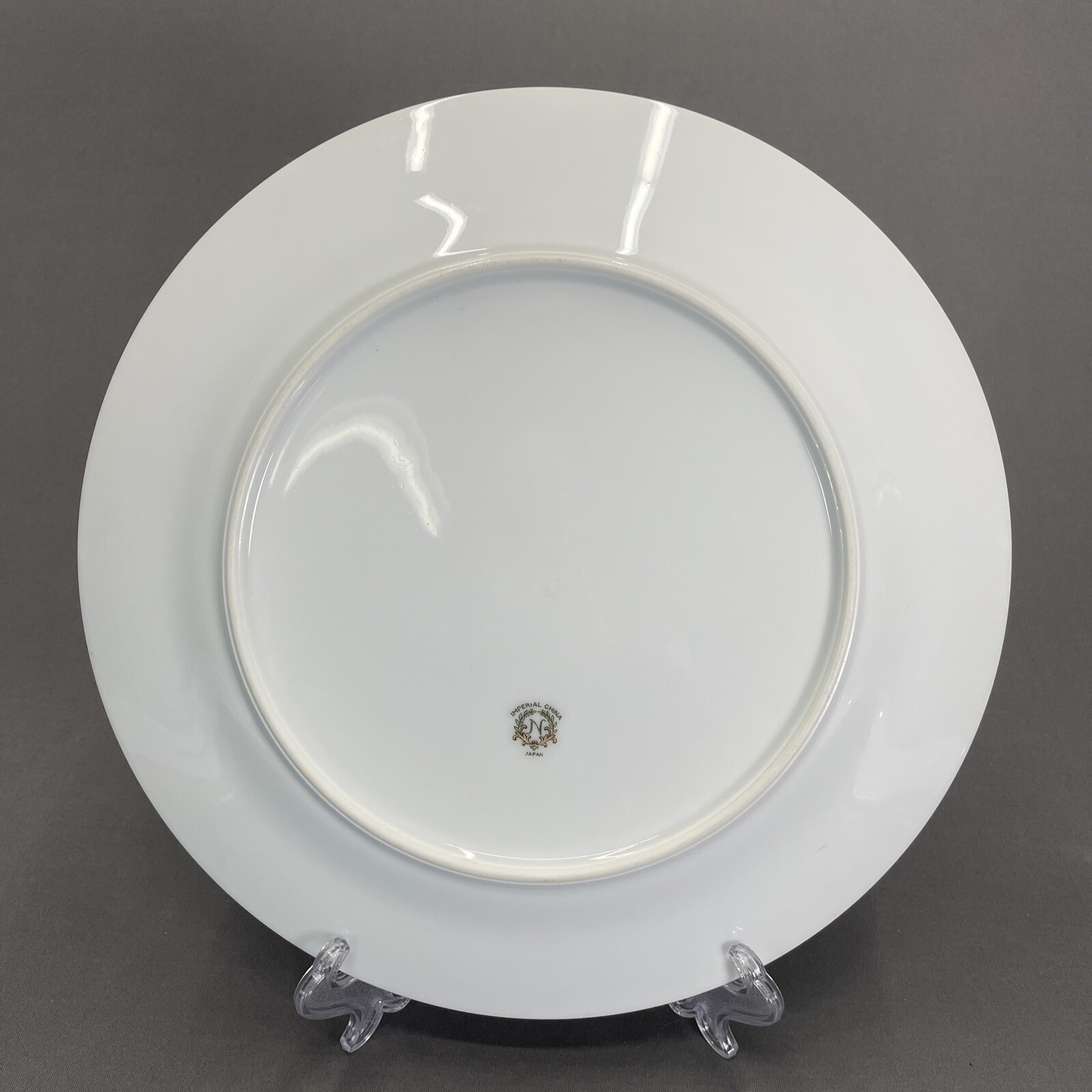 Noritake N655 Dinner Plate 9 3/4 Replacement Imperial China Yellow Border Floral