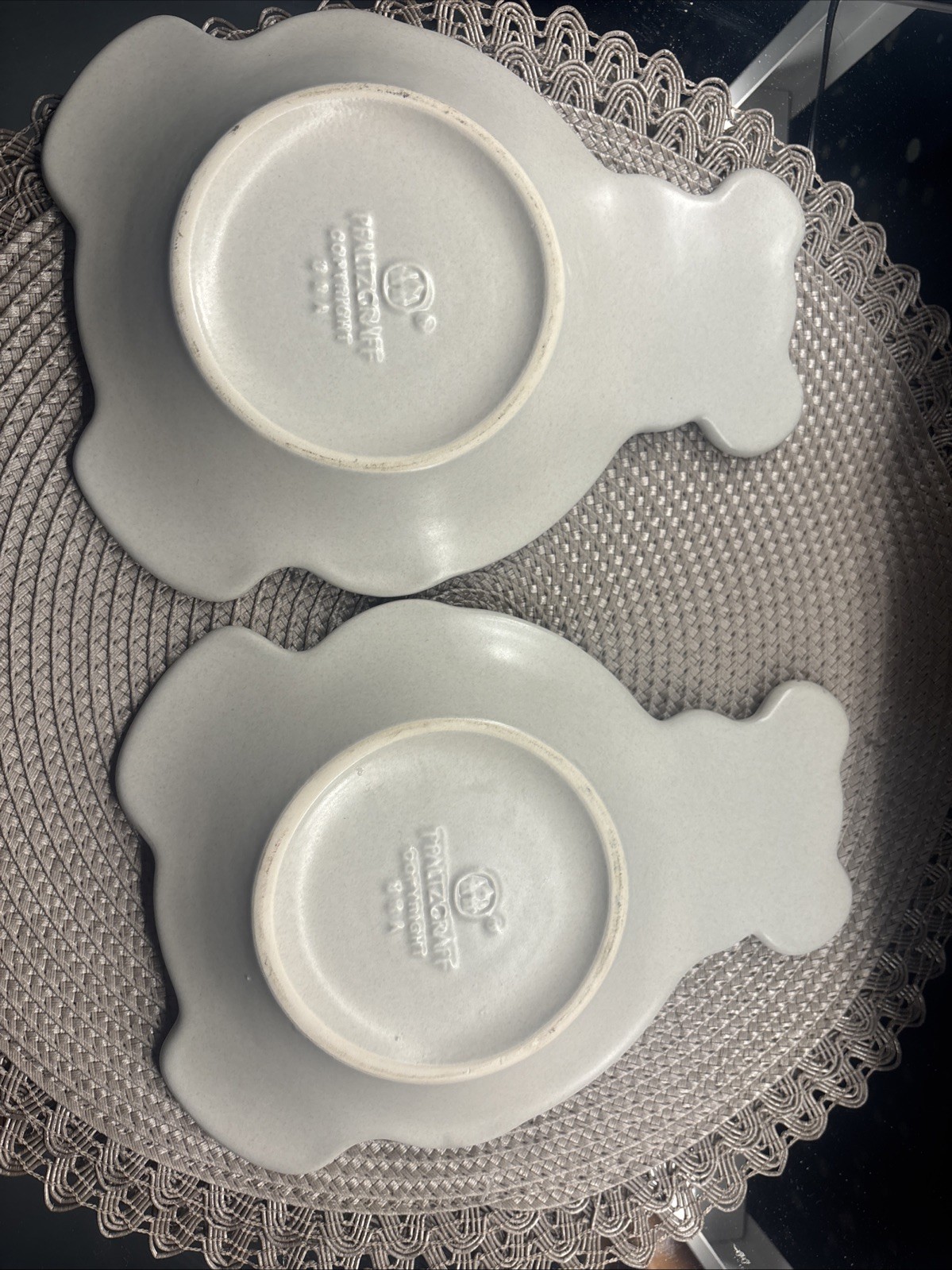 Pfaltzgraff Yorktowne Porridger Child’s Teddy Bear Bowl Set Of 2