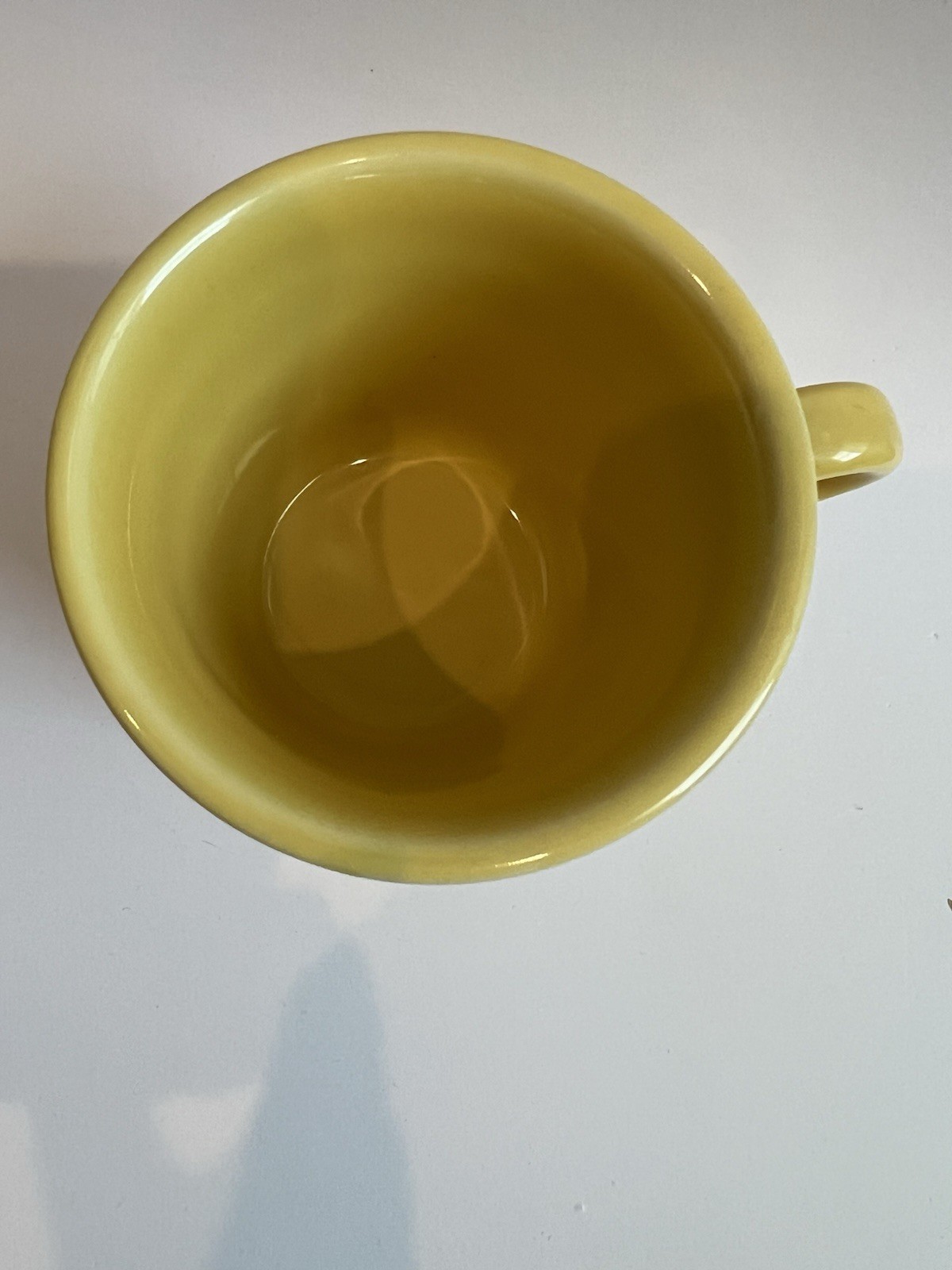 Fiestaware Coffee Cup Tom & Jerry O-Ring Handle Mug Fiesta Ware Sunflower #320