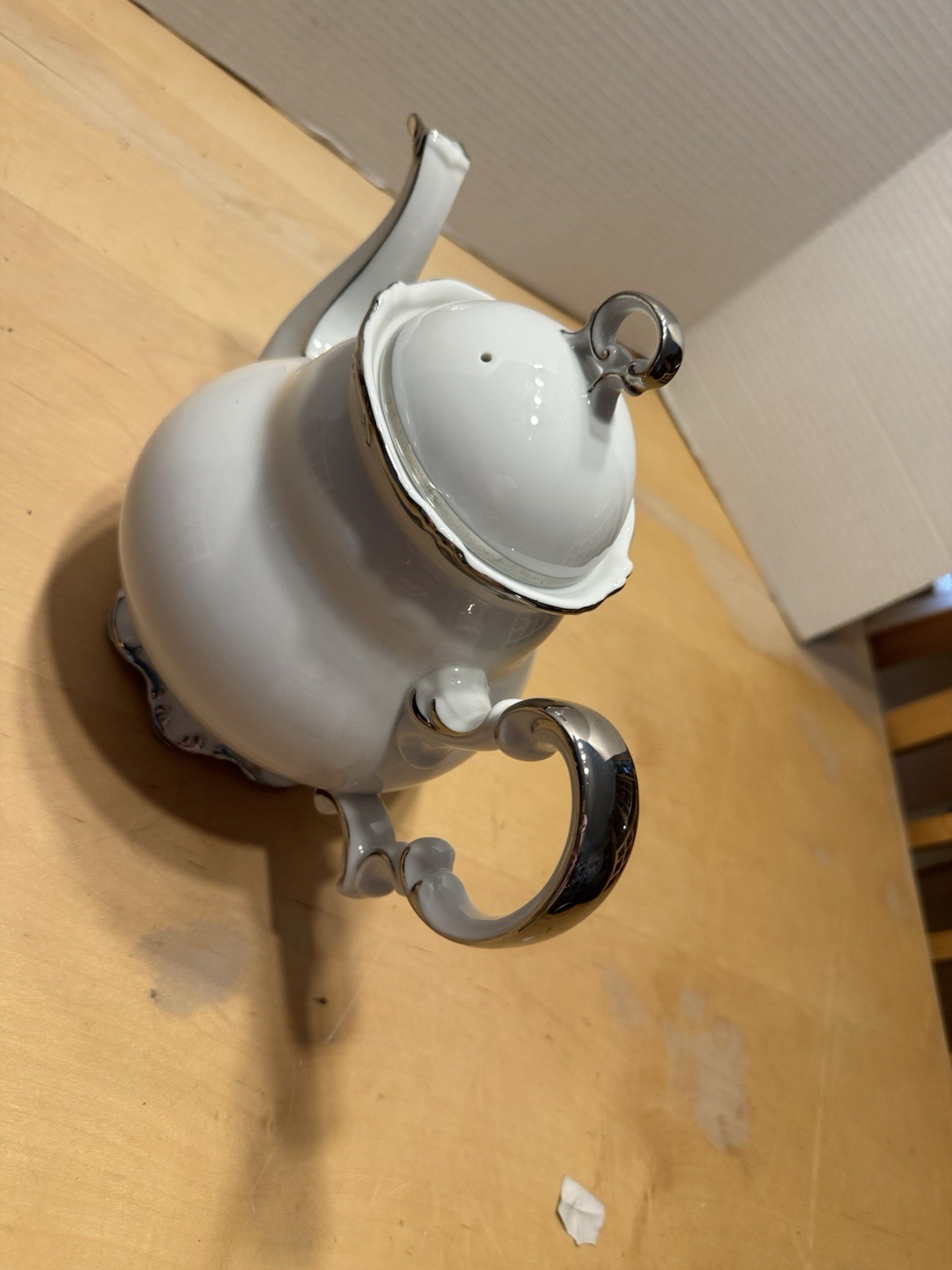 Vintage MIKASA 9267 Marlboro Fine China Tea Pot