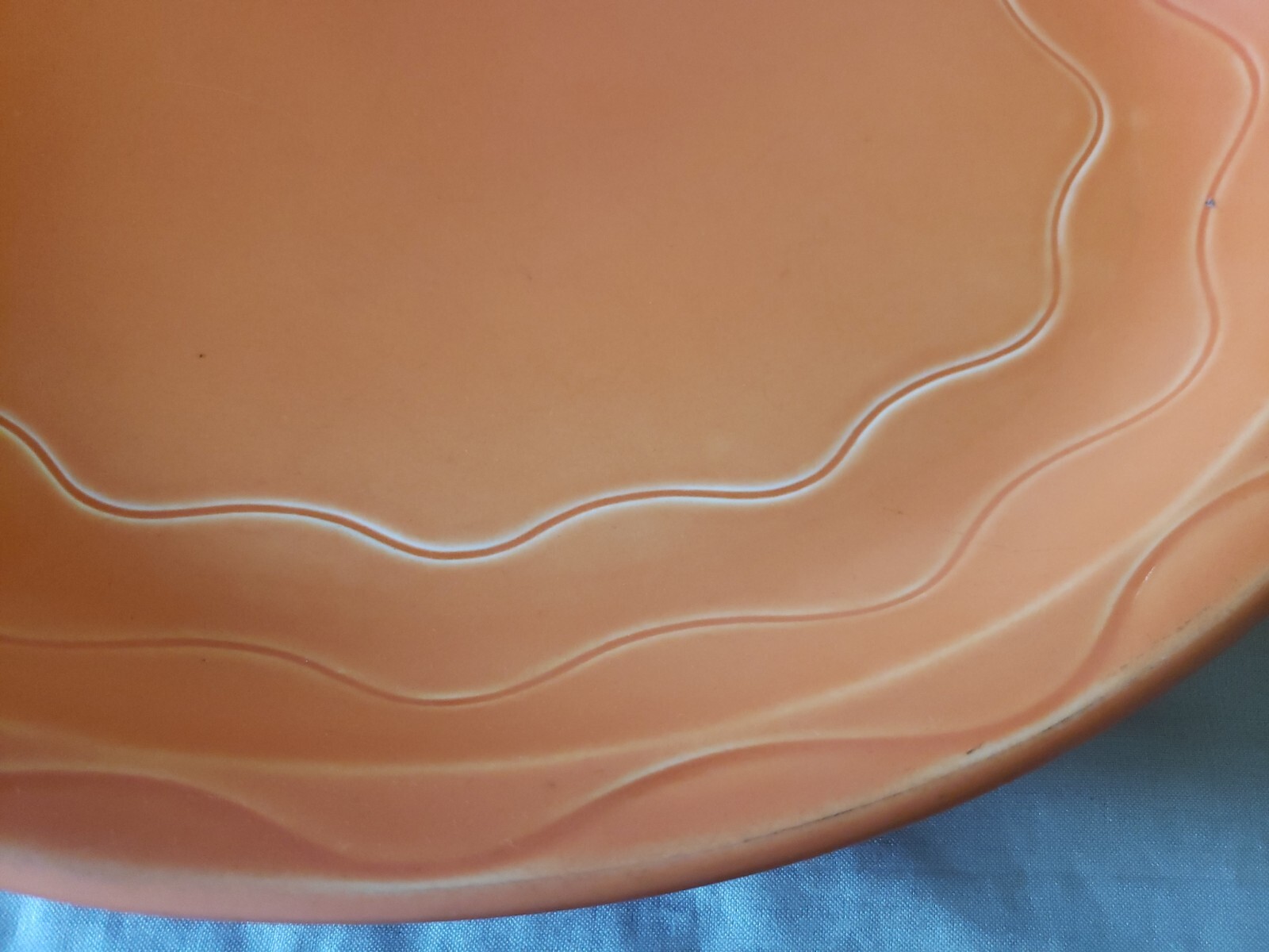 Syracuse China ‘Catalina’ 13 1/2”x 10 1/2” Platter 1950-1959 Vintage USA MCM