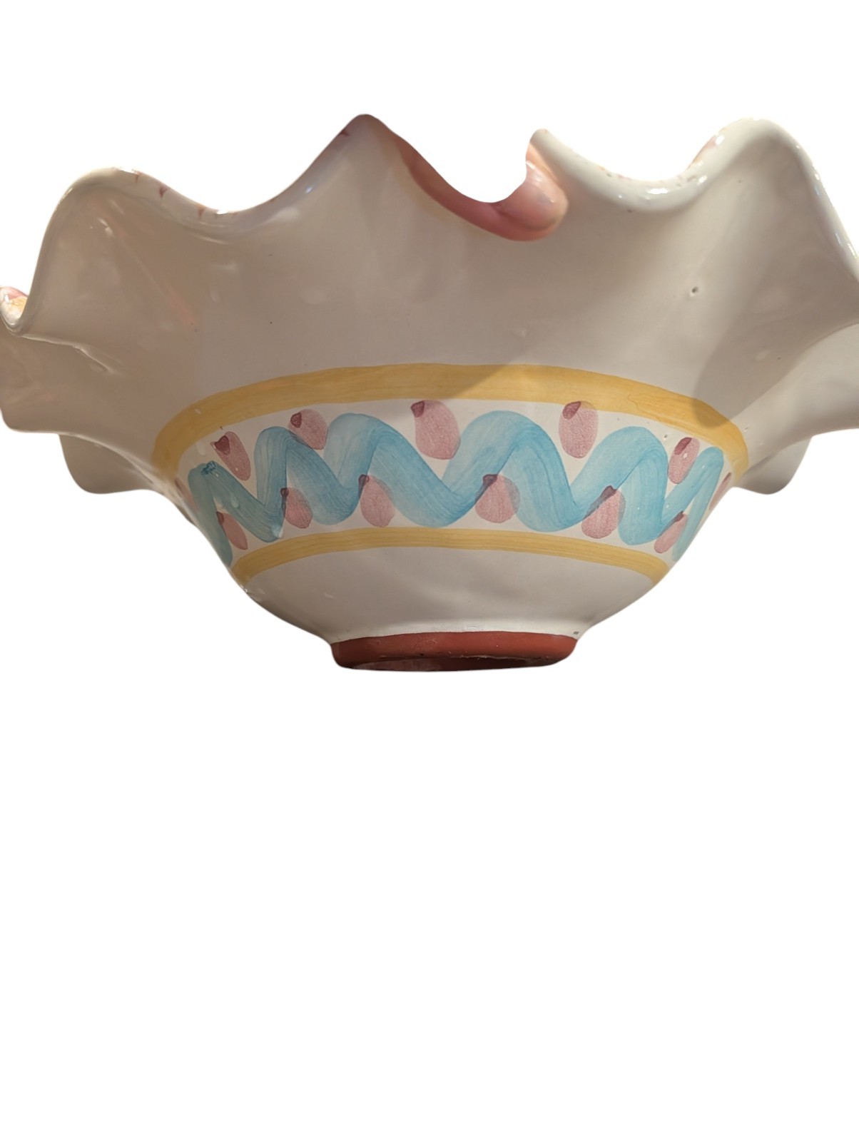 Mackenzie-Childs Vintage Bowl 12″