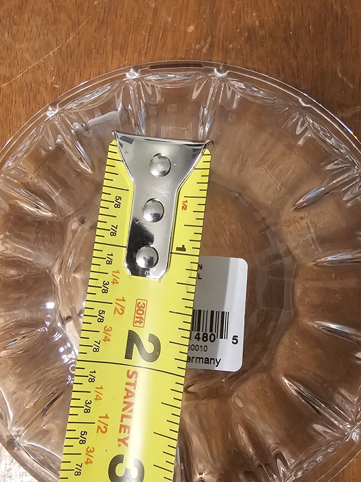 Waterford Crystal Marquis 8” Bowl Shelton Collection New with Original Box