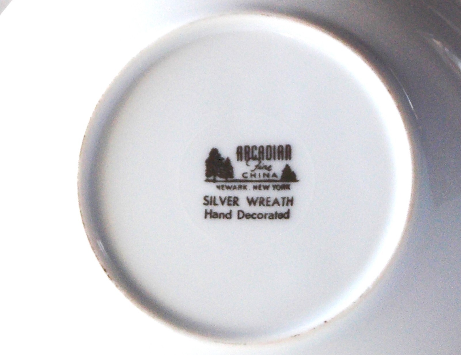 Arkinstall & Son Stoke-on-Trent ~ Silver Wreath ~ Fruit Bowl – Arcadian – UK