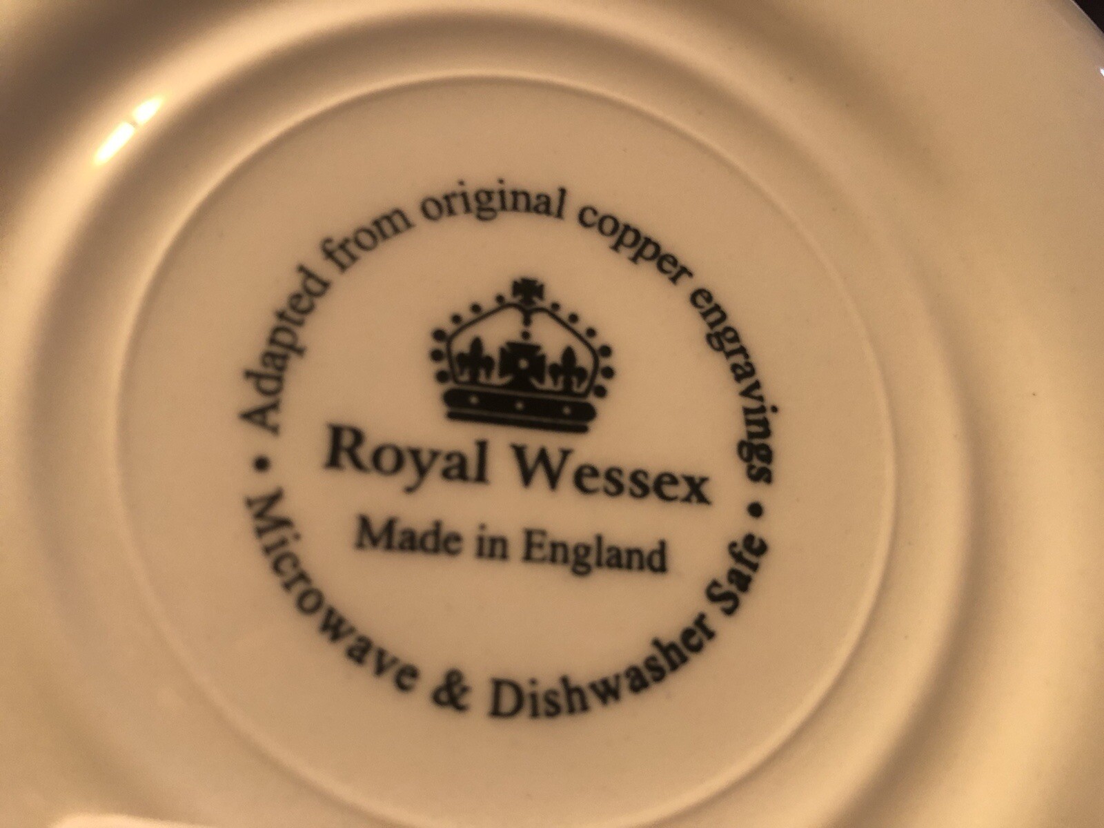 NEW Royal Wessex NANKIN BLUE Bird Floral Dinner Salad Plate Pasta Bowl 3 Pc SET