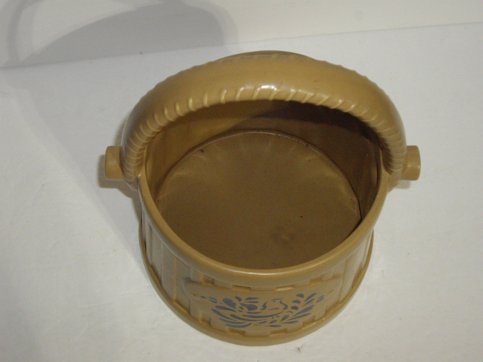 Pfaltzgraff Stoneware Folk Art BUCKET Pre Production 2nd Prof China VERY RARE