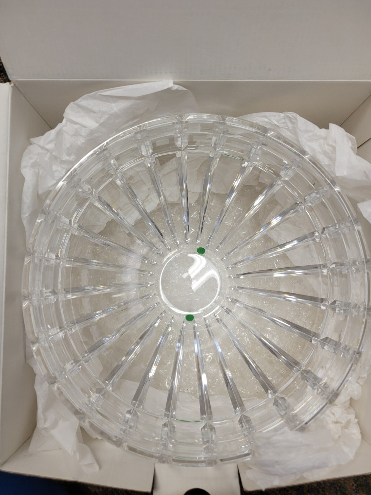 Waterford Marquis Quadrata 10” Lead Crystal Bowl (Discontinued) NIB
