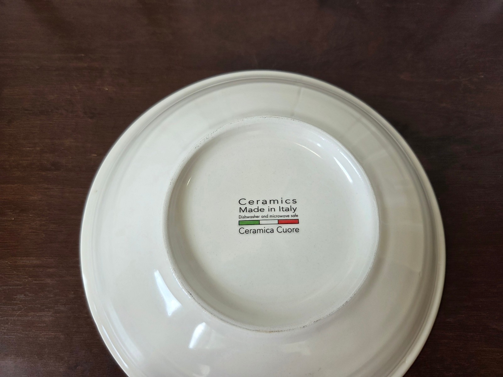 Ceramica Cuore “Limone” Ribbed Pasta Bowls 9″ Pasta Soup Made In Italy