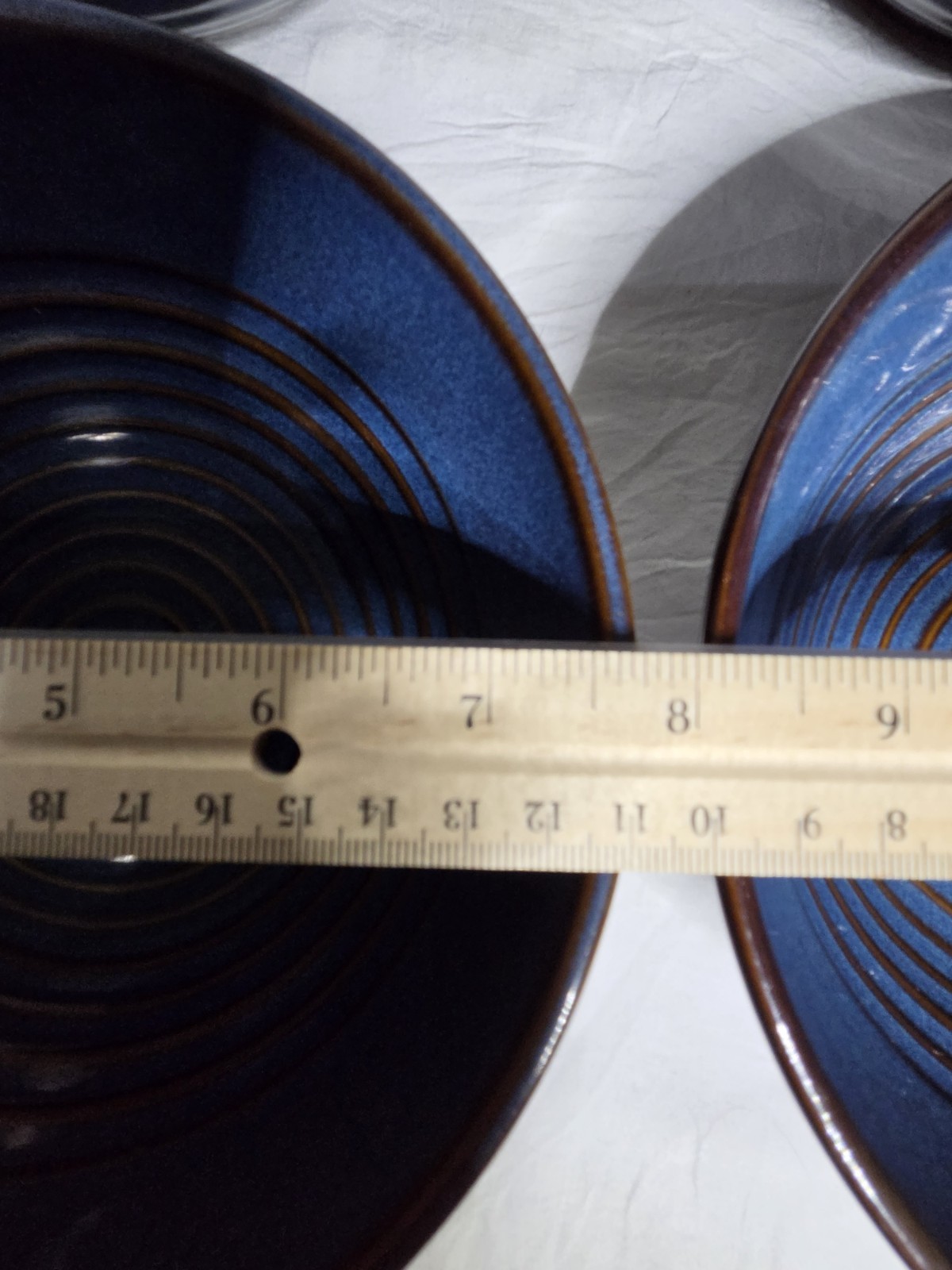 Pfaltzgraff Blue Pointe 7.75in Cereal Bowls Set Of 2