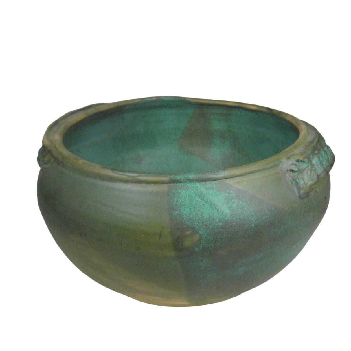 BAW Hand Made Ceramic Bowl 9 in Pottery Art Home Decor Handmade Signed