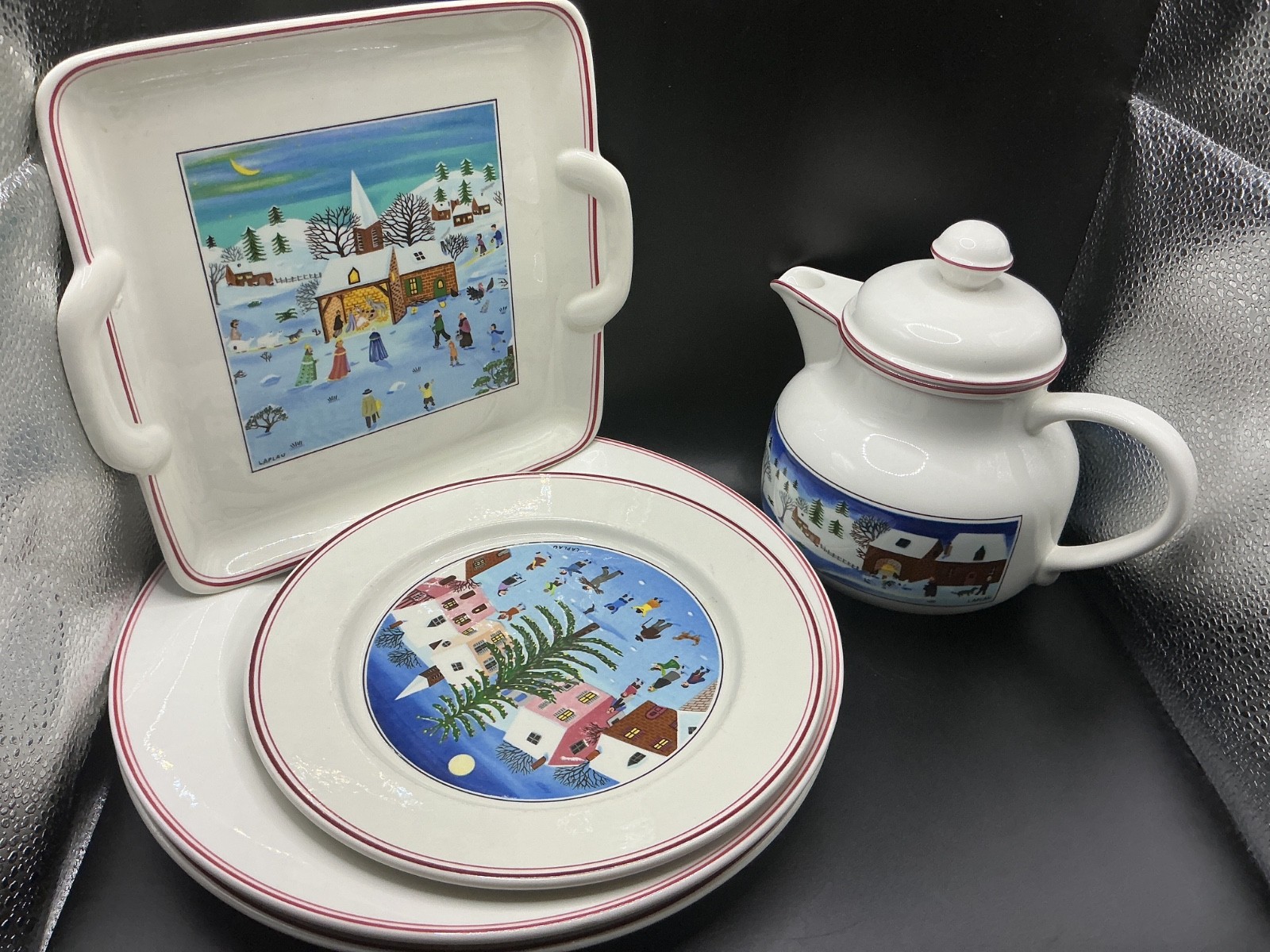 Villeroy Boch Naif Christmas Vintage 1983 replacement pieces choose your set