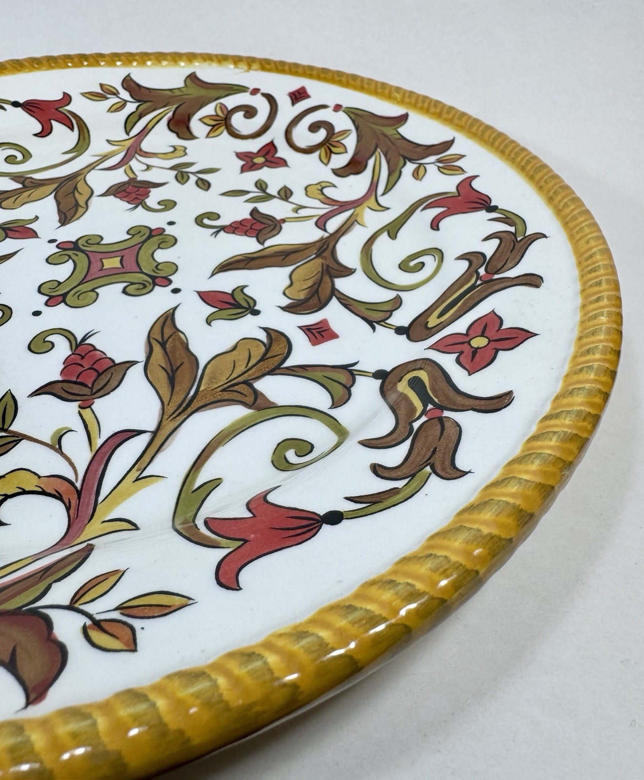 Pier 1 Oralia Earthenware Dinner Plate Replacement Discont’d 11.75” B79