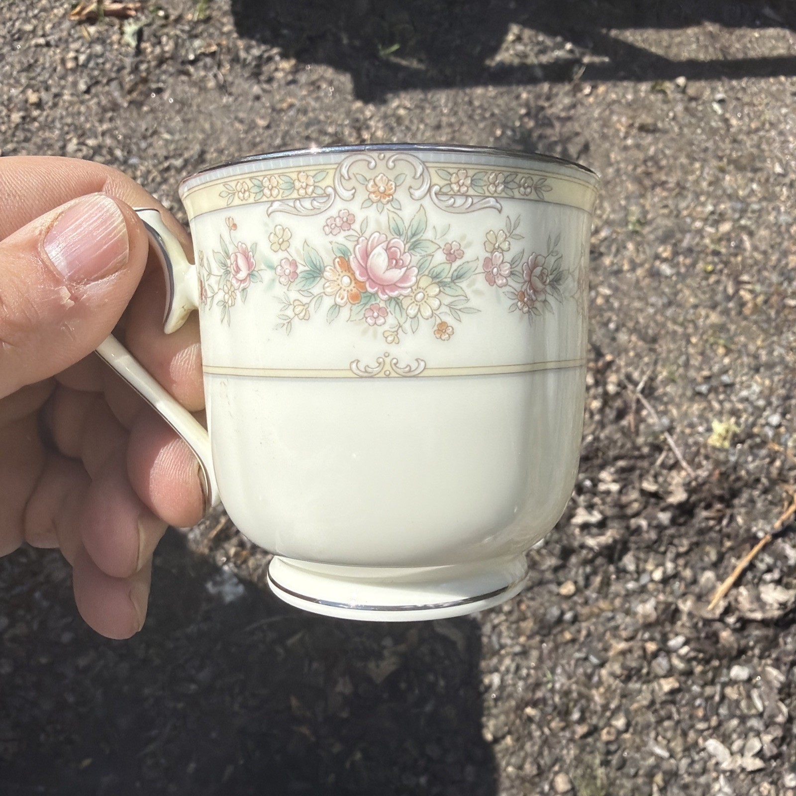 Noritake Bone China, Shenandoah 9729 Replacement Tea Cup, Made in Japan