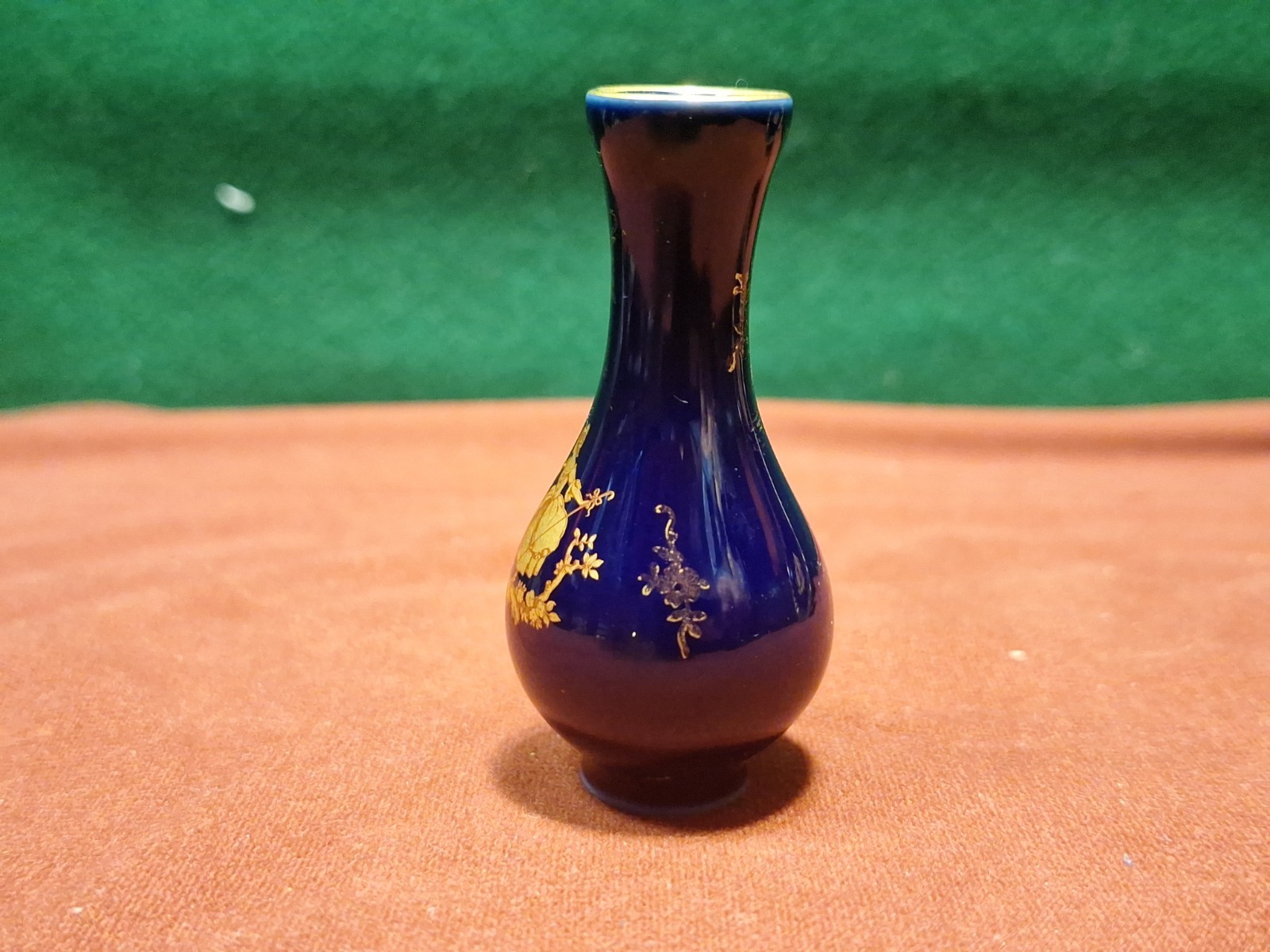 Limoges France, Cobalt Blue Pottery Lot Of 3