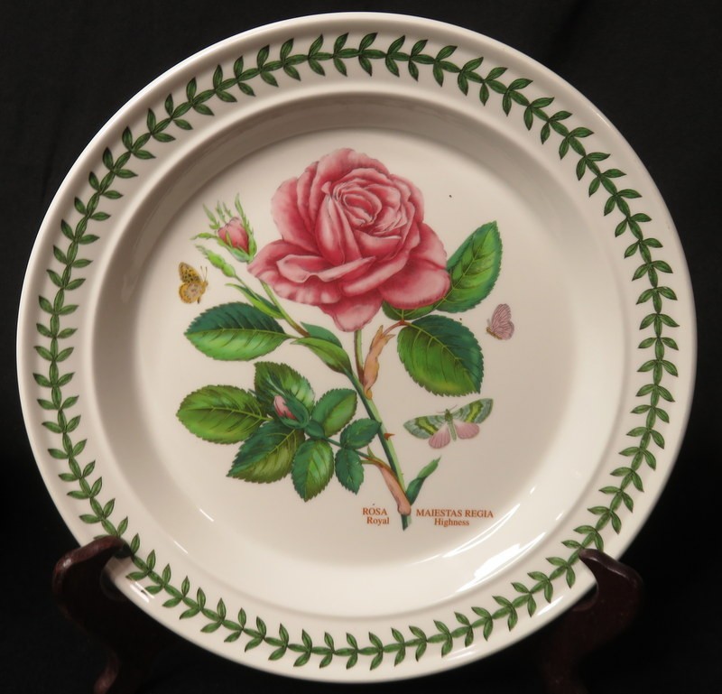 Portmeirion Botanic Garden Dinner Plate -U CHOOSE – Flowers, Butterfly -NEW MARK