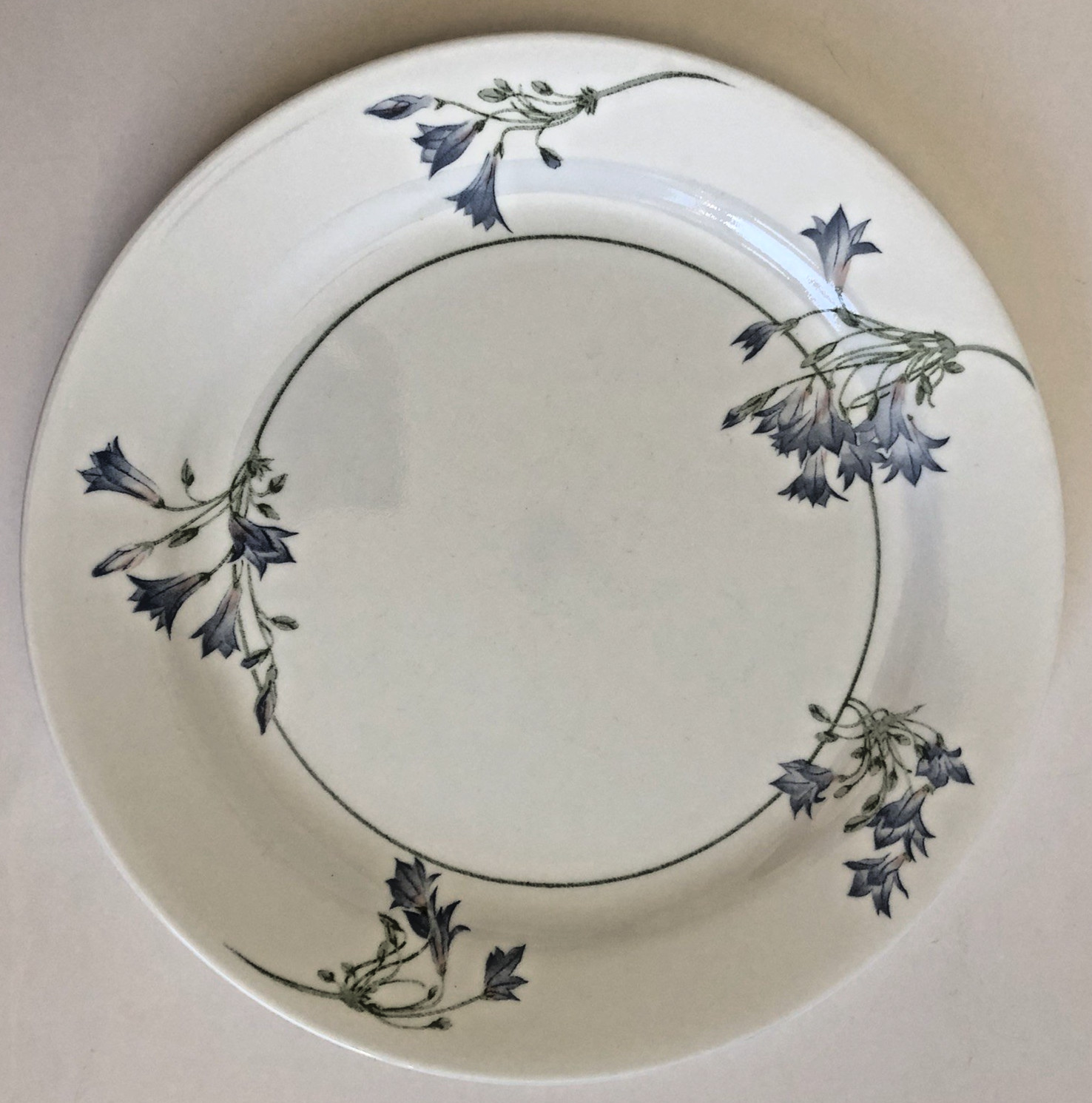 Vintage Corelle By Corning Blue Dusk Dinner Plates 10.25″ Vitrelle Set Of 8