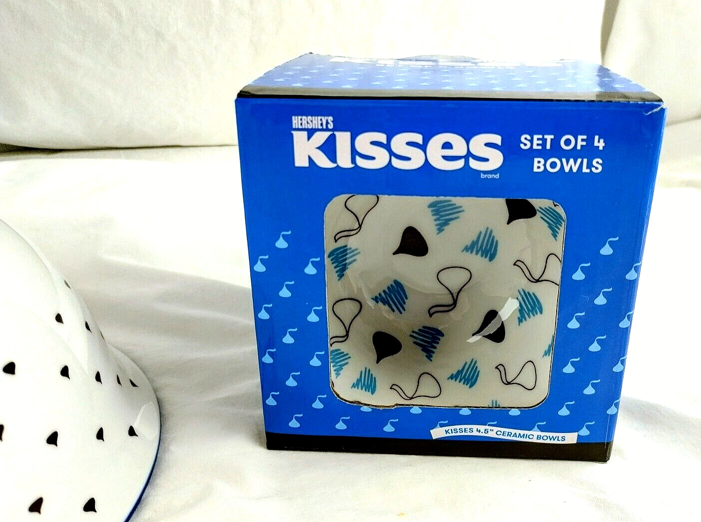 GODINGER Hershey’s Kisses Ceramic Bowls – Serving Dessert – Set of 5