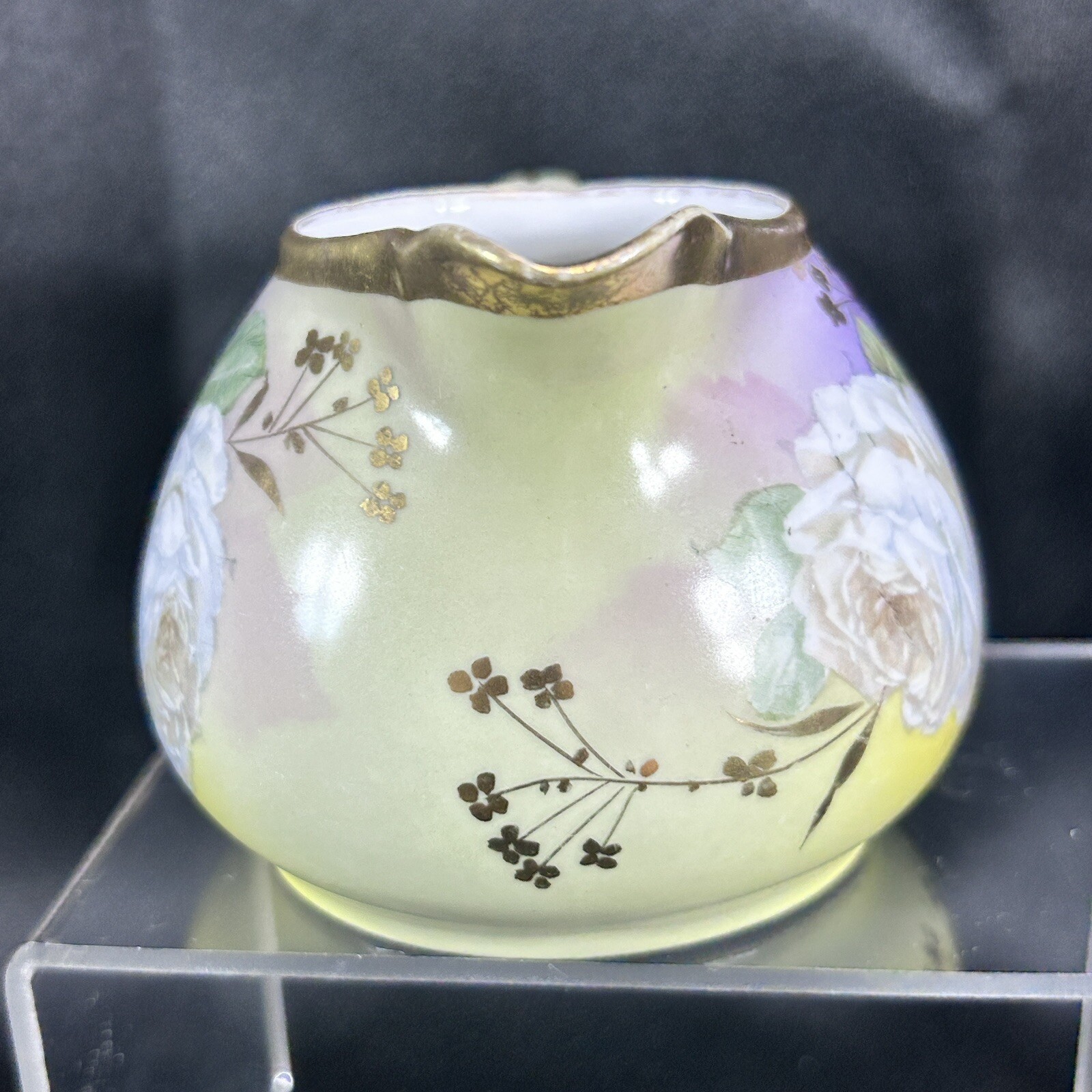 Antique 1899-1918 O & EG Royal Austria Hand Painted Creamer ~ Signed MARTINEZ
