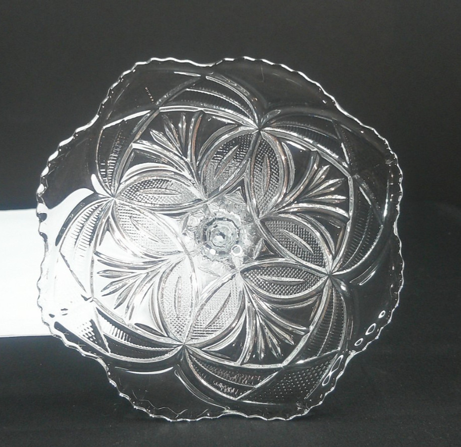 Bryce, Higbee, & Co, Monarch / Beautiful Lady, c1902, EAPG, Almond Tray, ExCd
