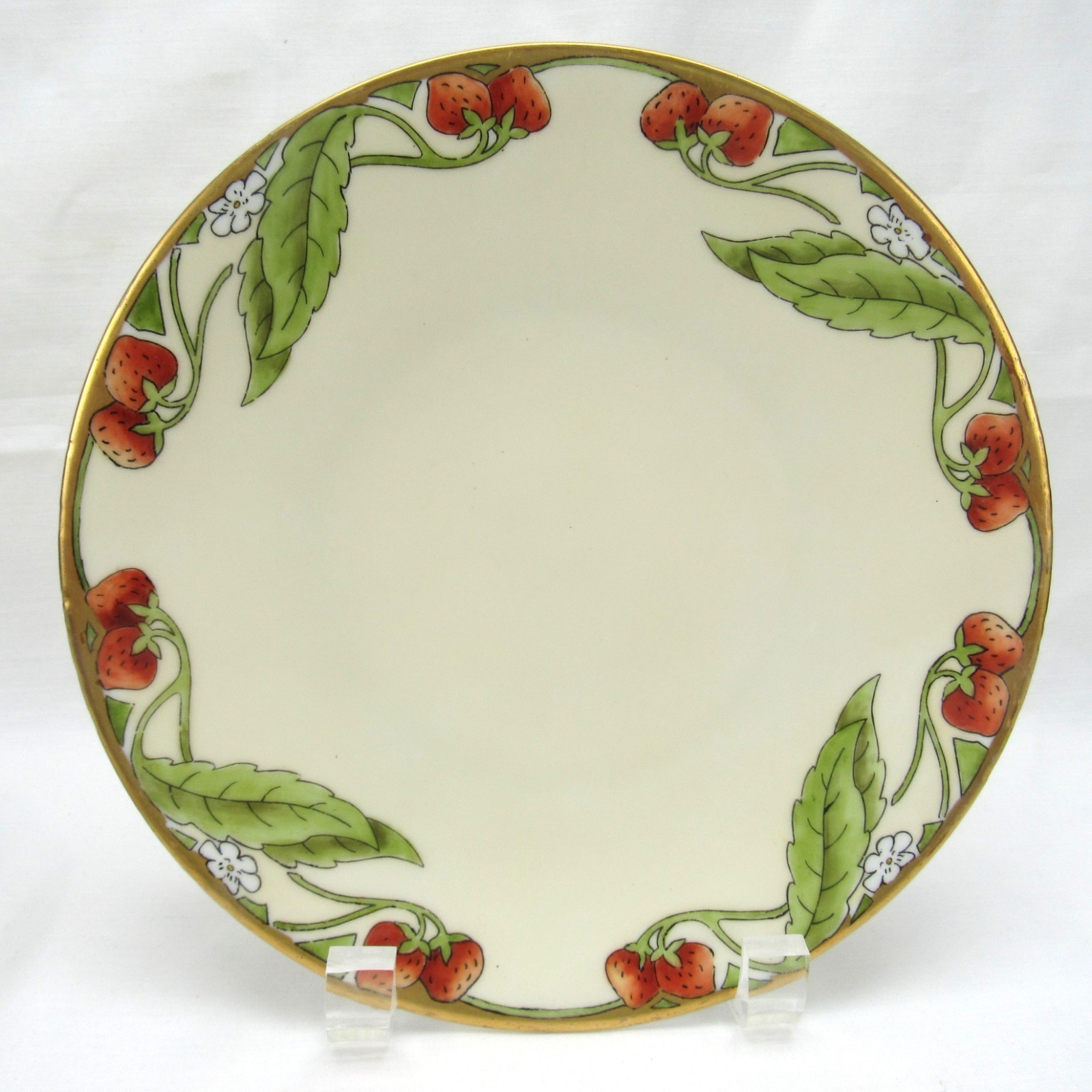 Vintage Favorite Bavaria Fruit Plates hand painted 5 pc collection excellent