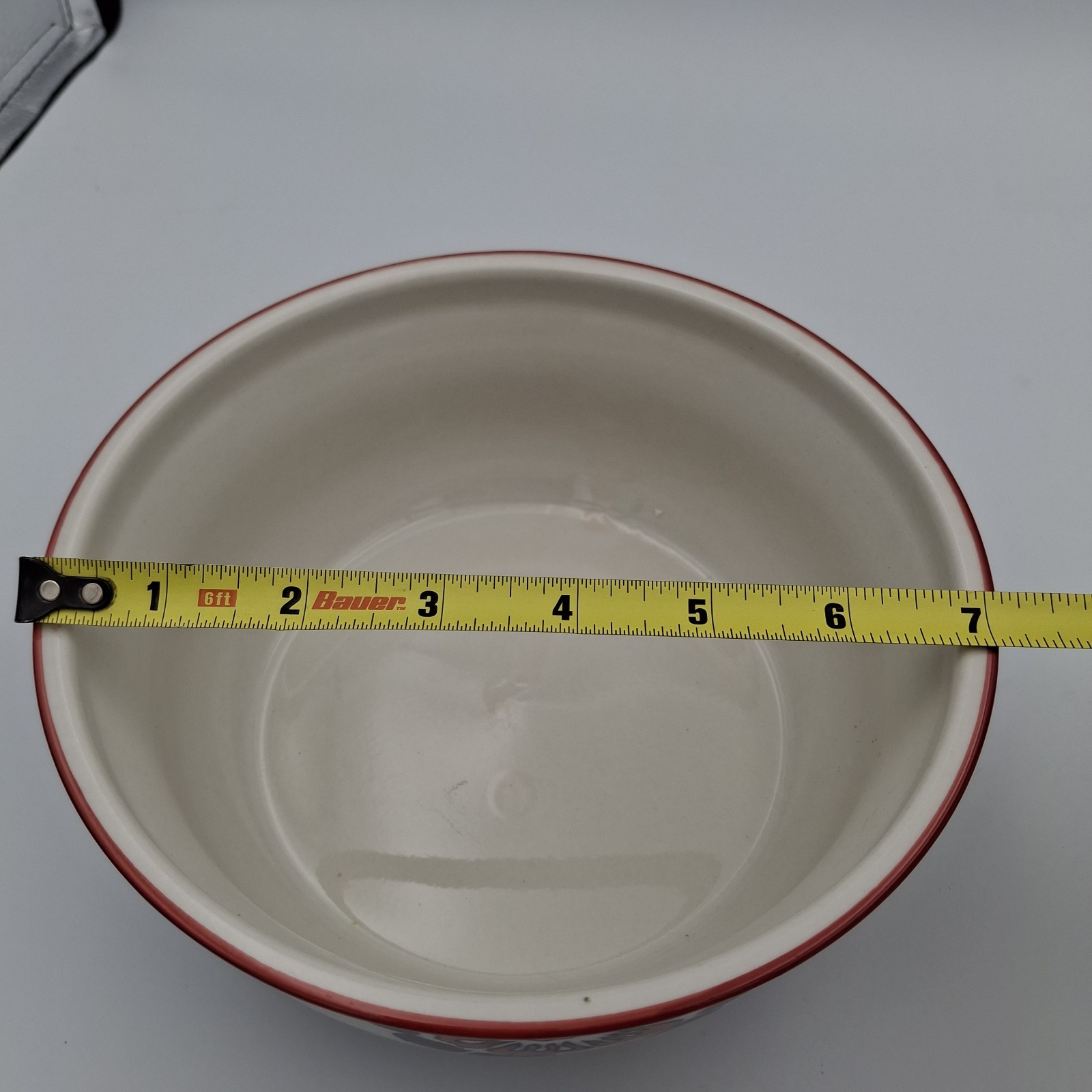 Yokohama Studio Miyabi Japan Handpainted Floral Ceramic Noodle Serving Bowl