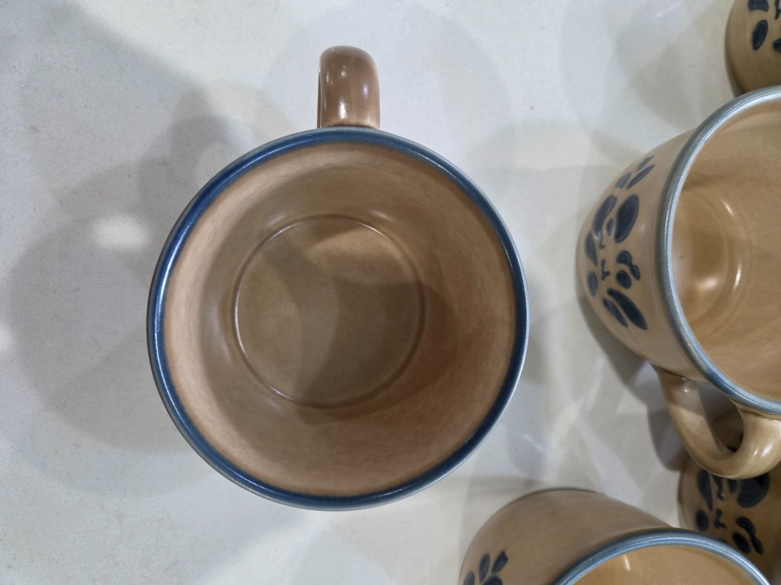 Vintage Build or Replace Set of Pfaltzgraff Folk Art Stoneware Dinnerware