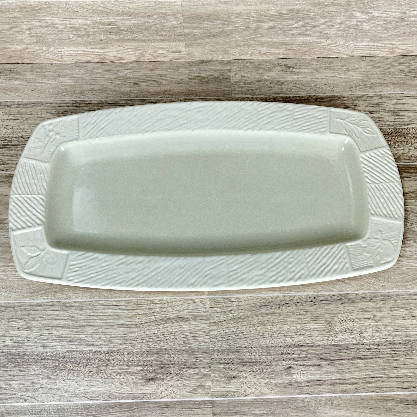 Pfaltzgraff Sierra Serving Tray Vintage Pottery Ceramic Elegant Dining USA EUC