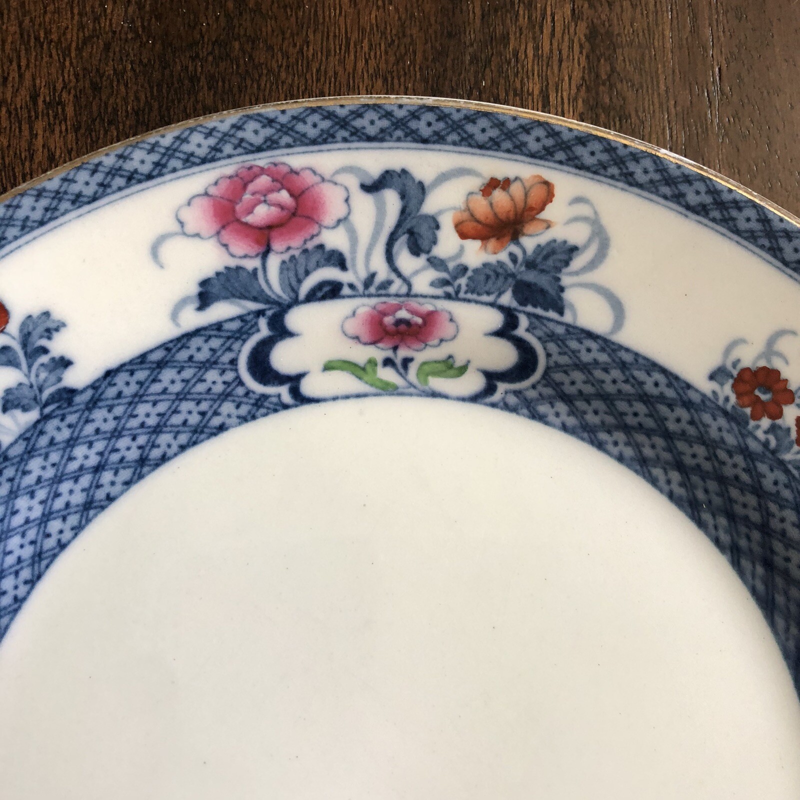 OLD NANKIN WHIELDON WARE & CO. ENGLAND 8.75″ DESSERT/COLLECTOR PLATE 