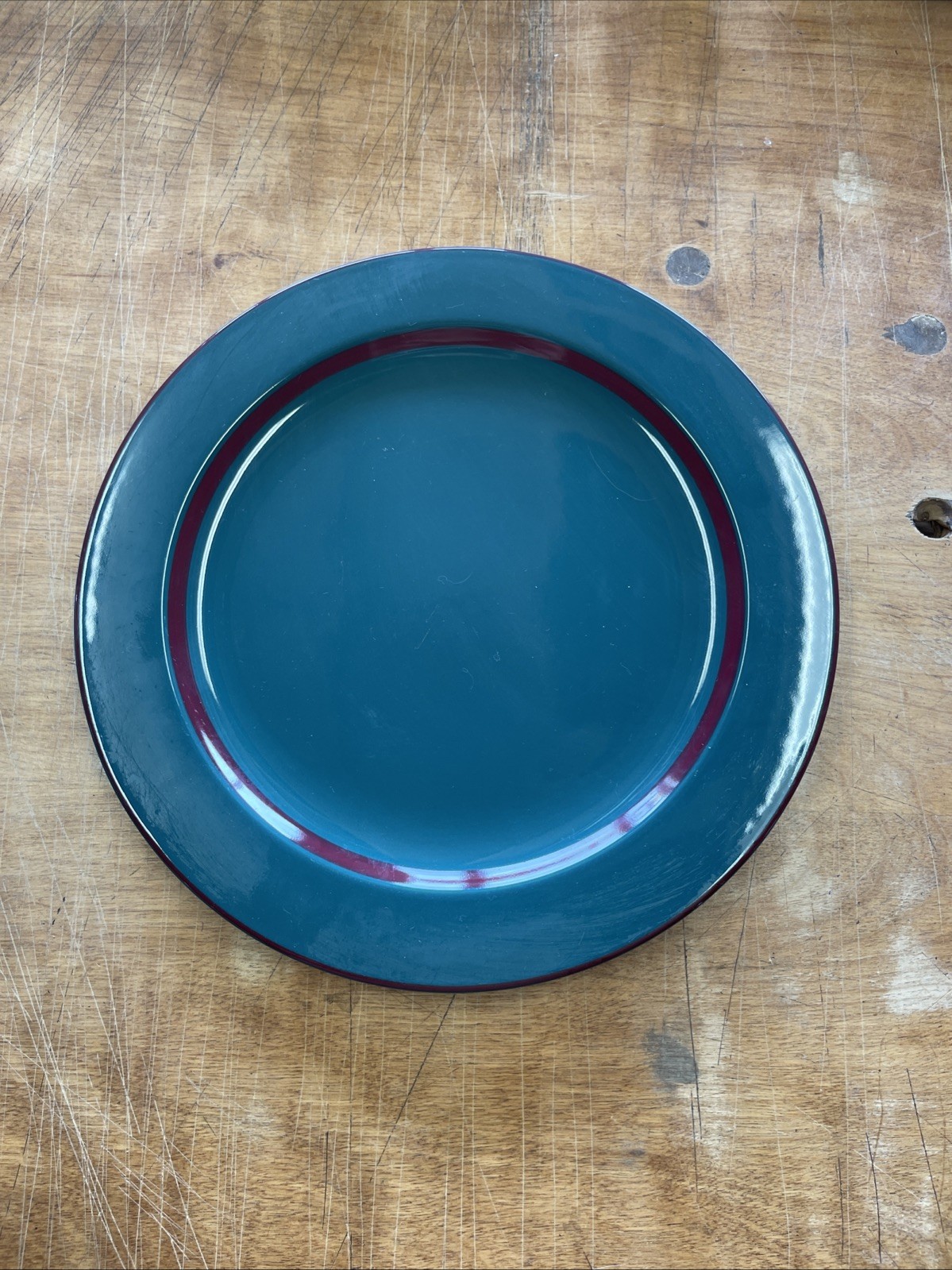 Block Yamaka OPTICS GREEN RUSSET Dinner Plate 10 3/4″ 1 ea 4 available
