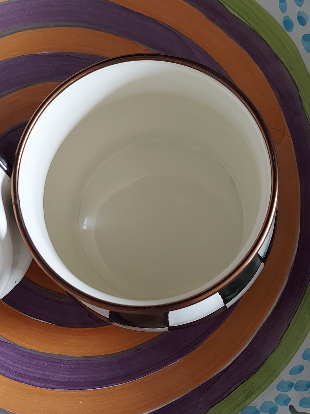 MacKenzie-Childs Courtly Check Sugar Bowl & Lid