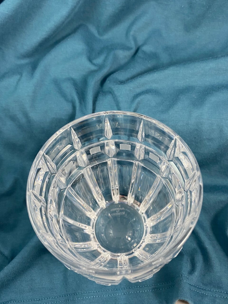 Stunning MARQUIS by WATERFORD Crystal QUADRATA Double Old Fashion