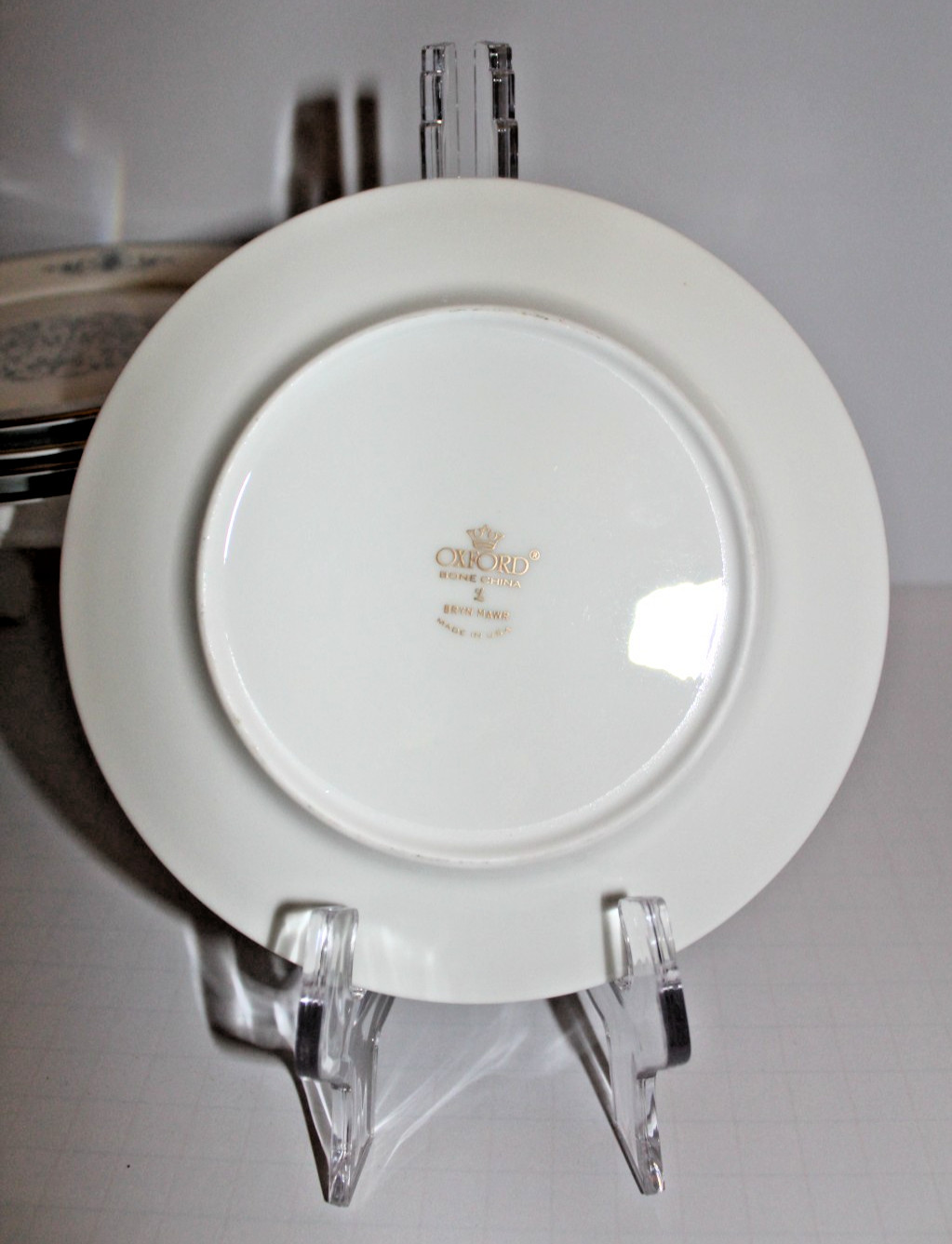 Set of 5 Vintage Oxford Bryn Mawr Bone China 6 1/2″ Plates