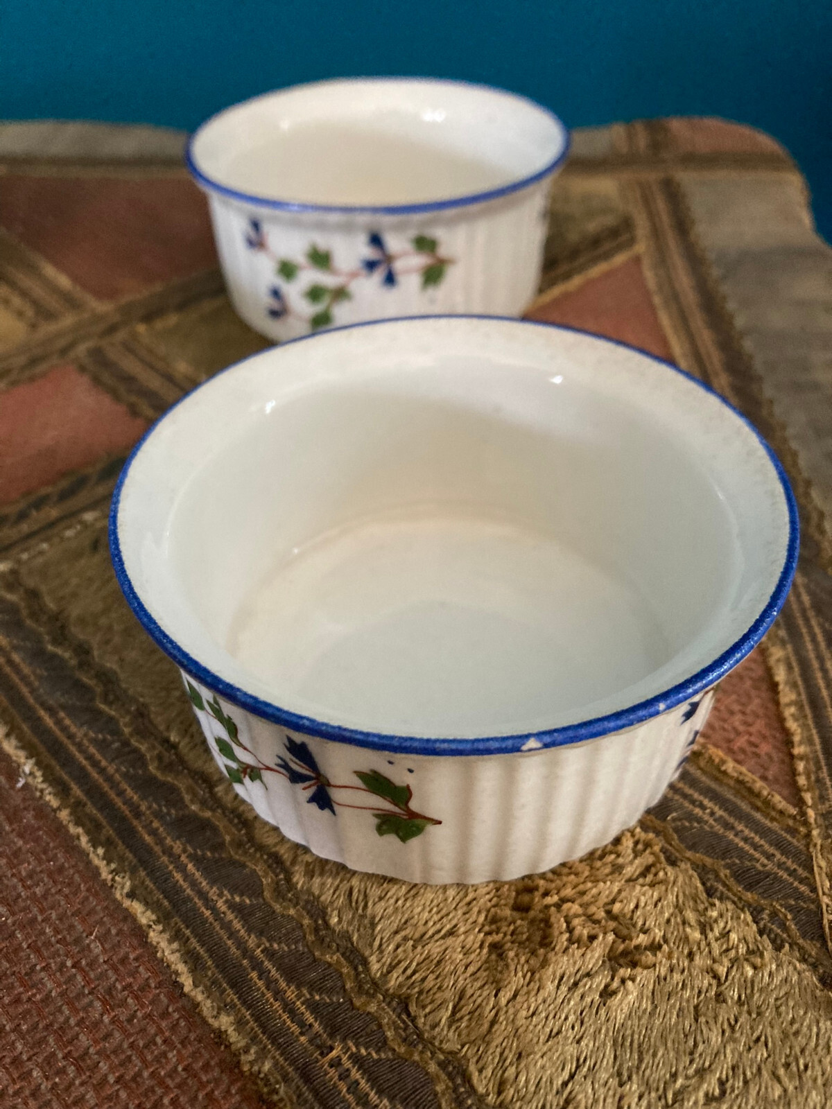Set of 4 Vintage Limoges 3″ Souffle Baking Dish