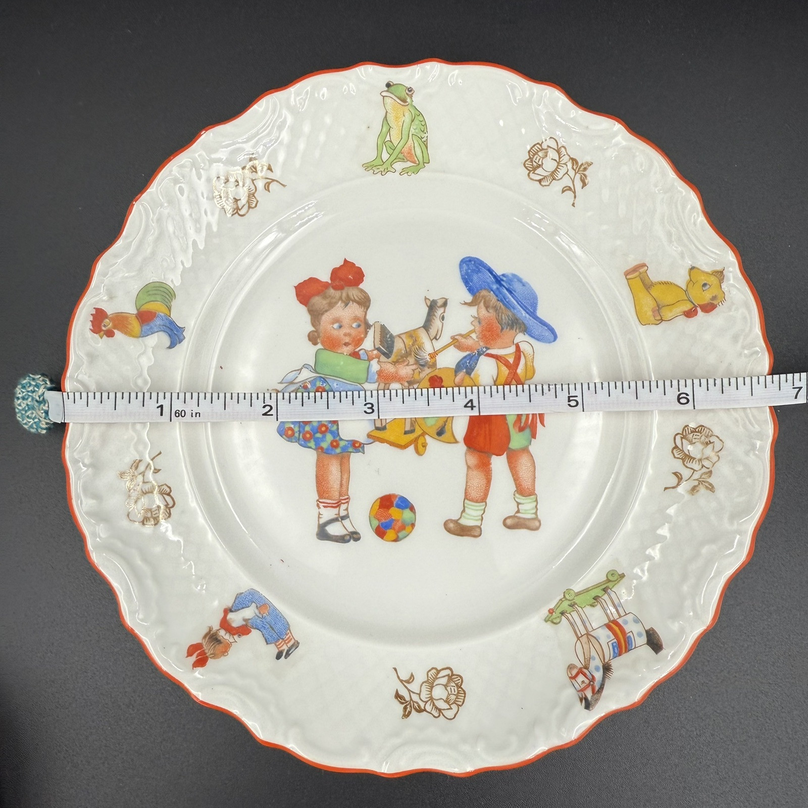 Johann Haviland Bavaria Schumann Germany 5 piece Childrens Nursery china set